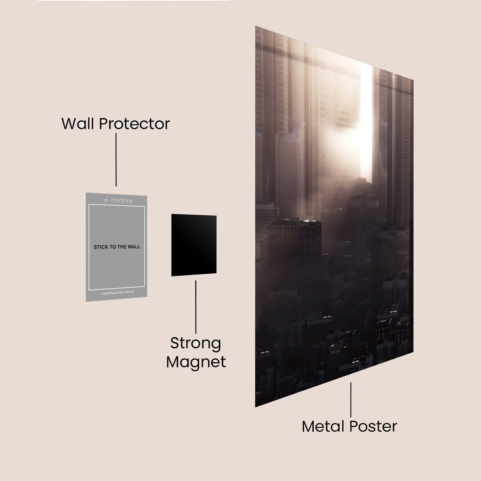 Urban Epiphany Safe Wall Magnetic / M