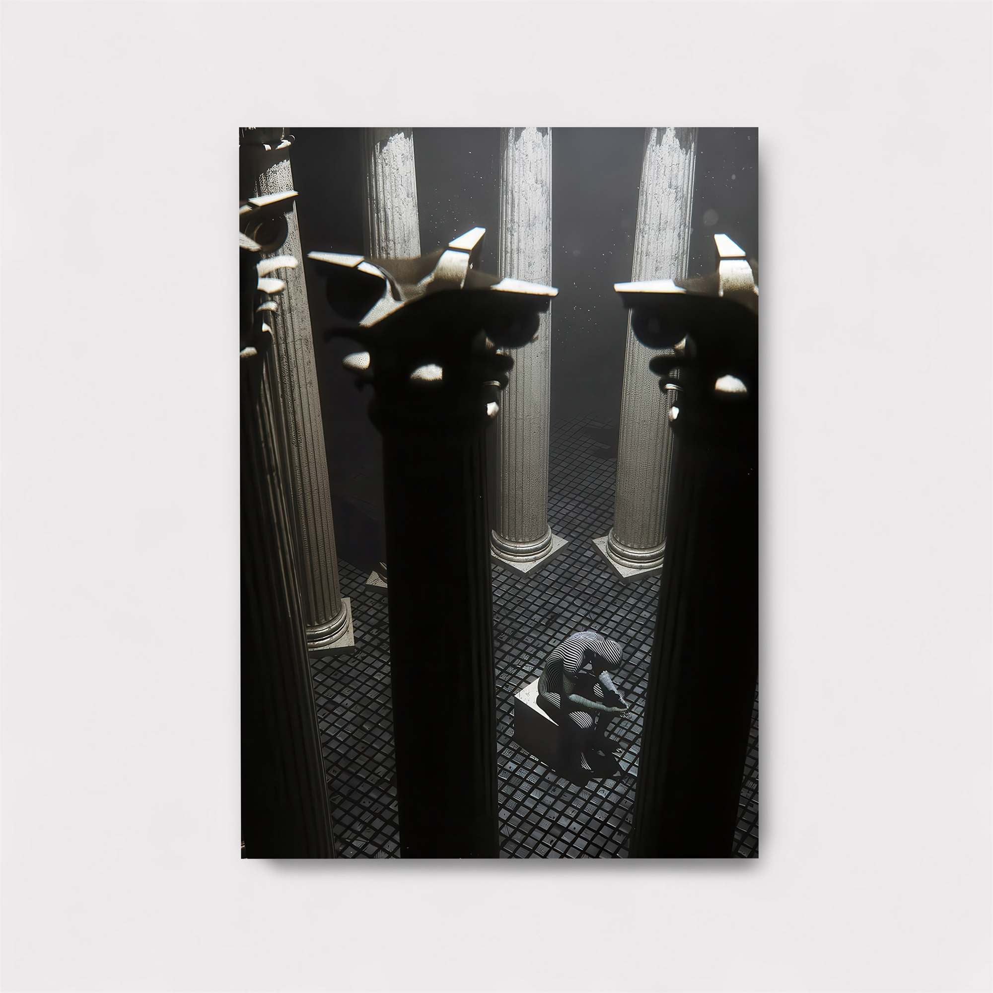 Contemplation Solitude Safe Wall Magnetic / M