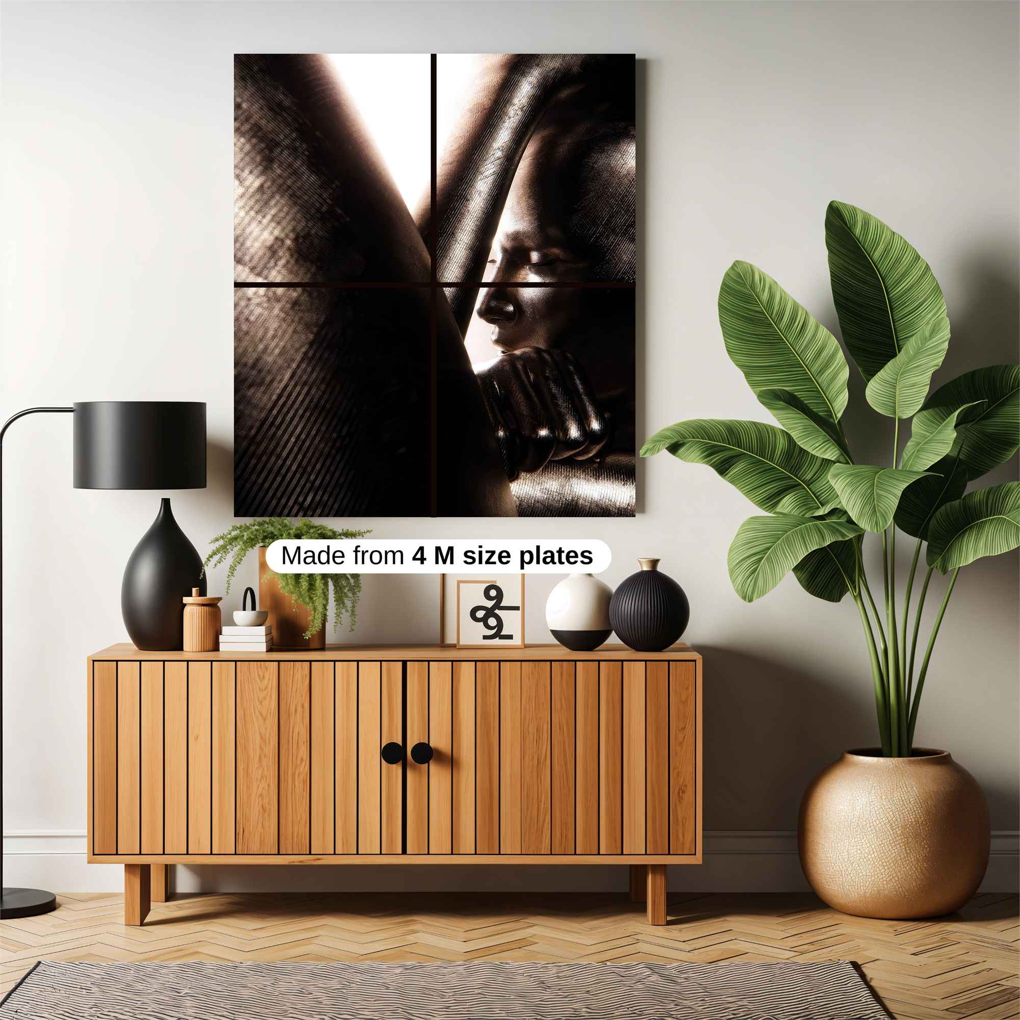 Sculpture Serenity Safe Wall Magnetic / M