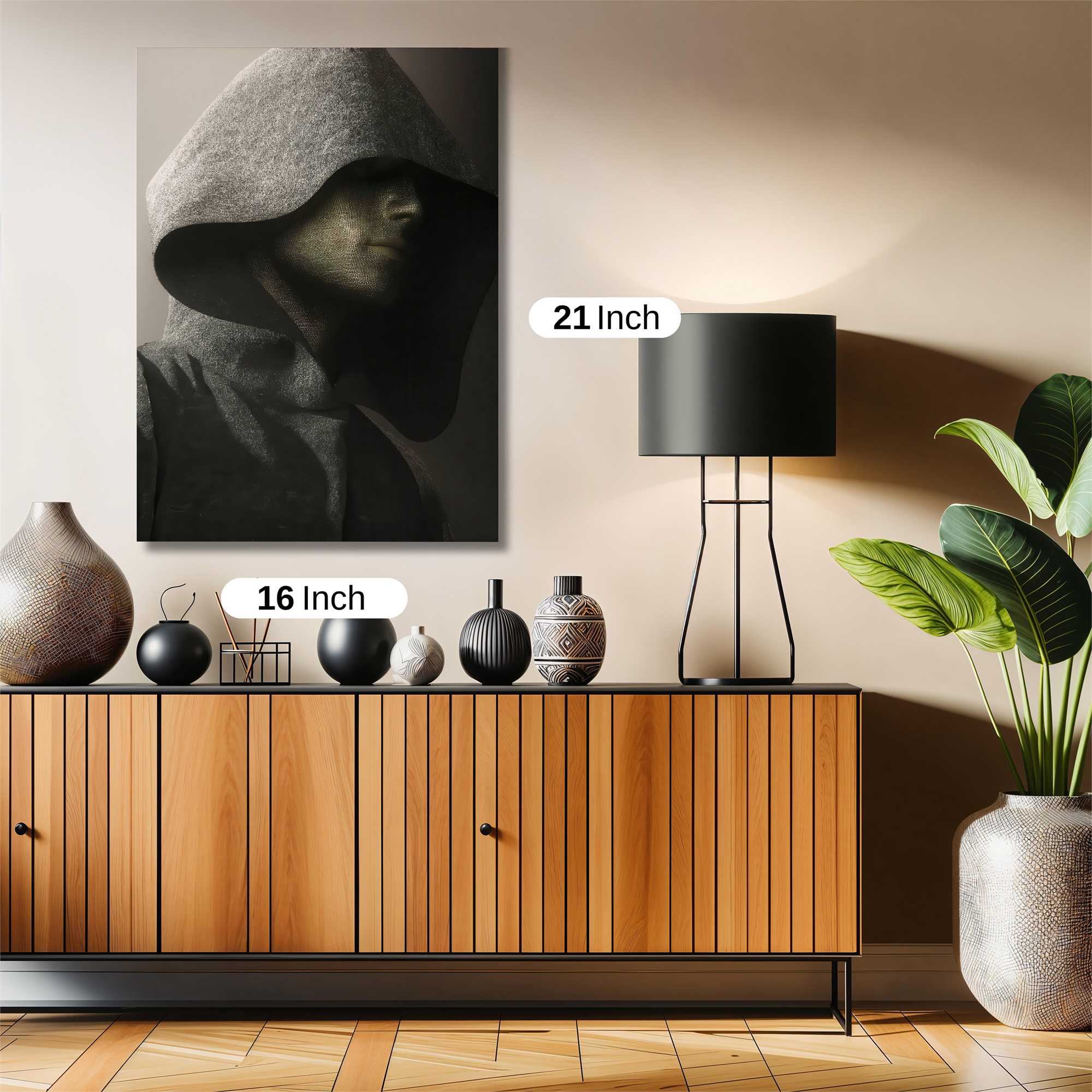 Hooded Mystery Safe Wall Magnetic / M