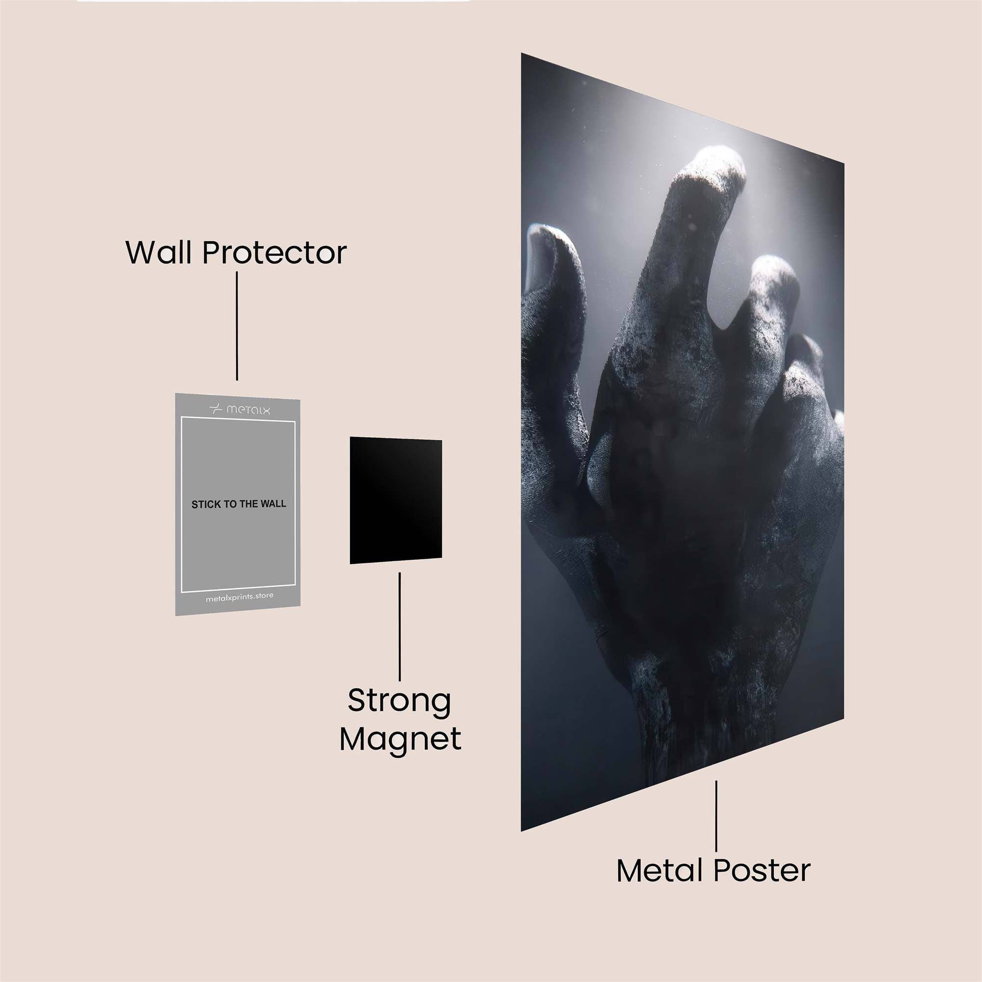 Frozen Reach Safe Wall Magnetic / M