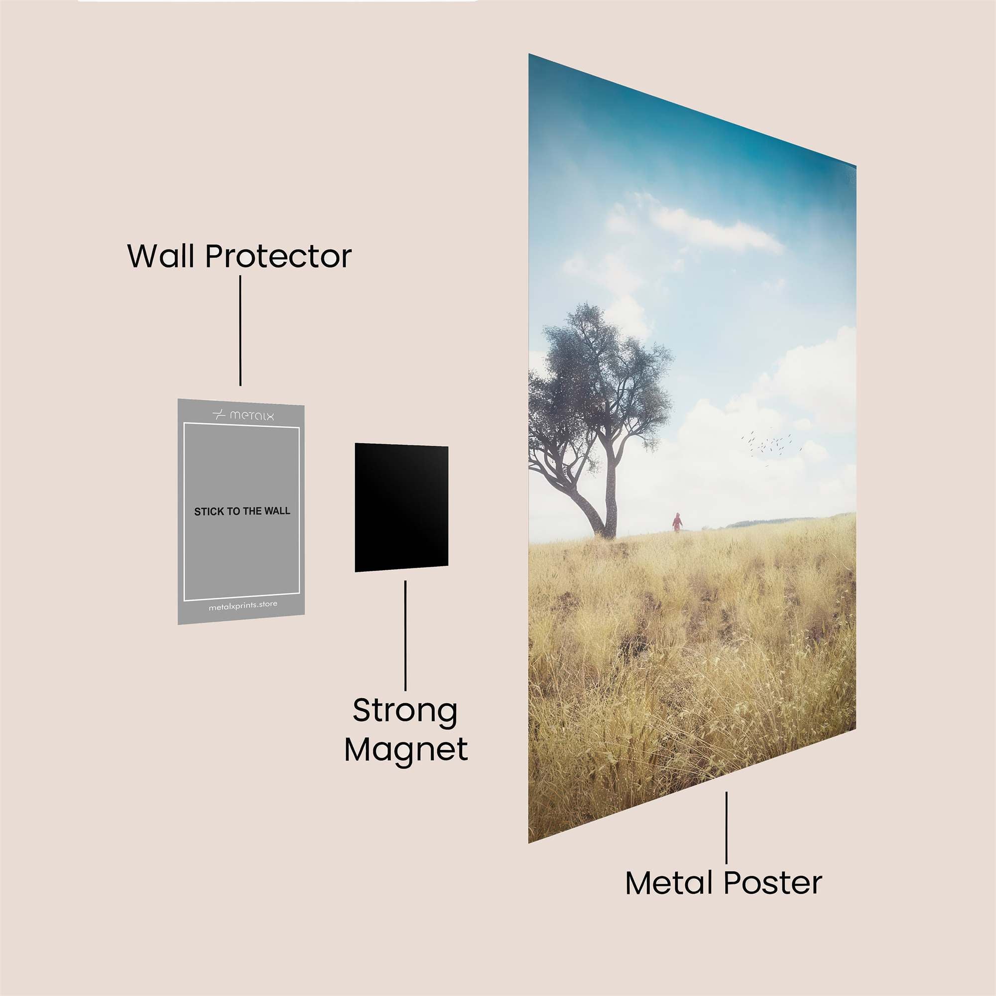 Lone Serenity Safe Wall Magnetic / M