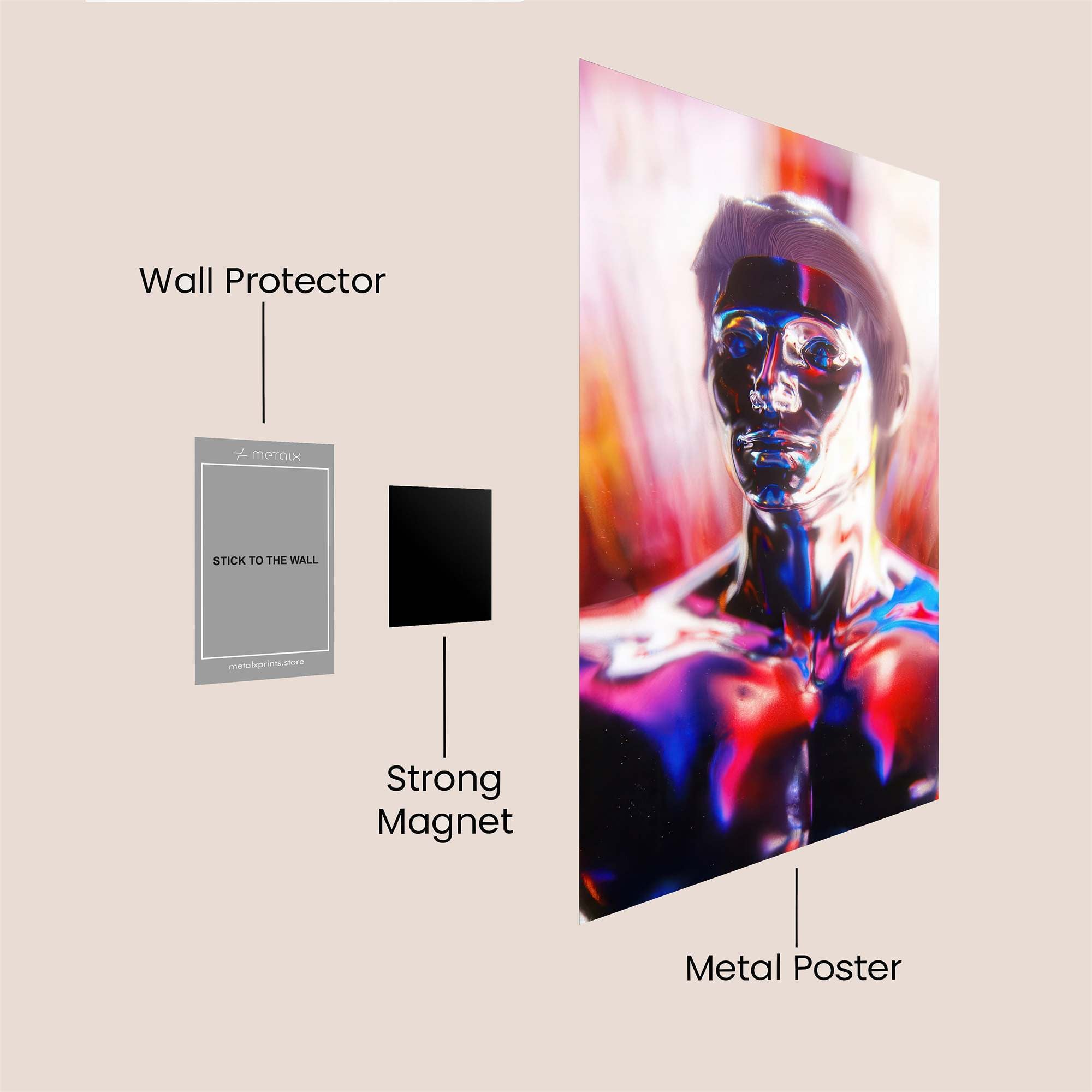 Chromatic Sentinel Safe Wall Magnetic / M