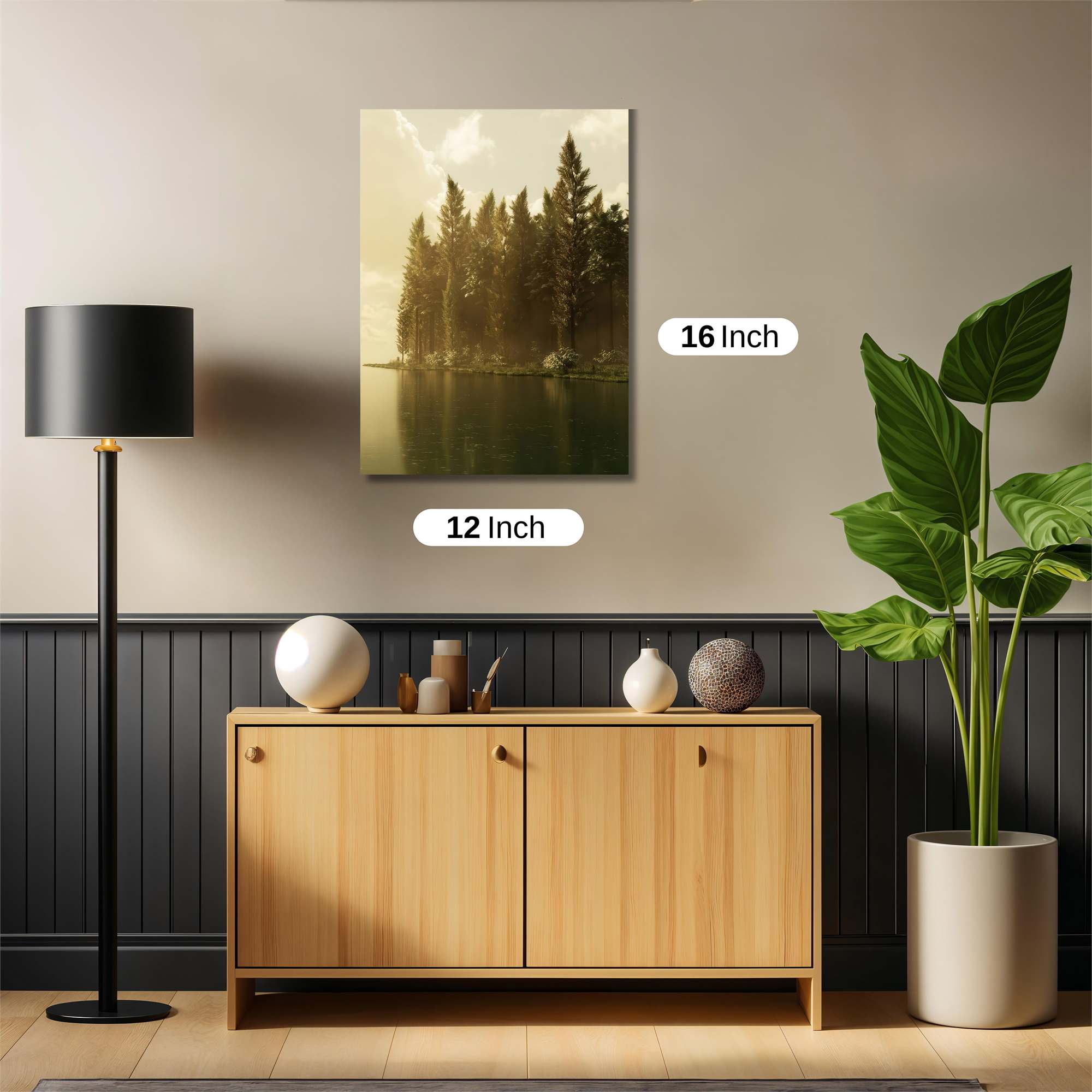 Forest Serenity Safe Wall Magnetic / M