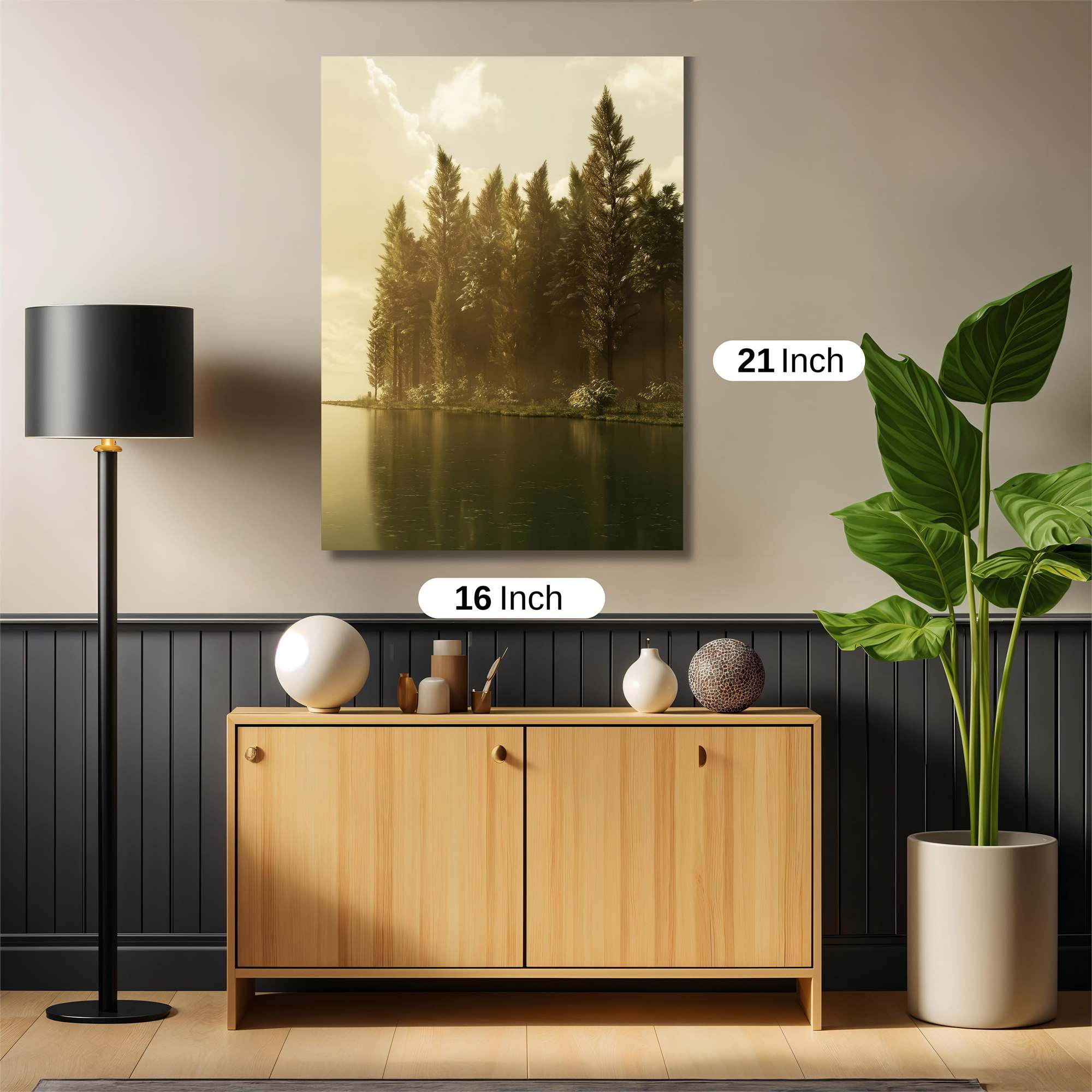 Forest Serenity Safe Wall Magnetic / M