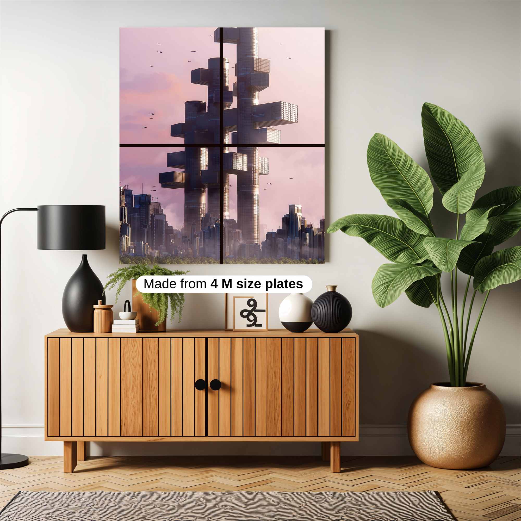 Skyward Tranquility Safe Wall Magnetic / M