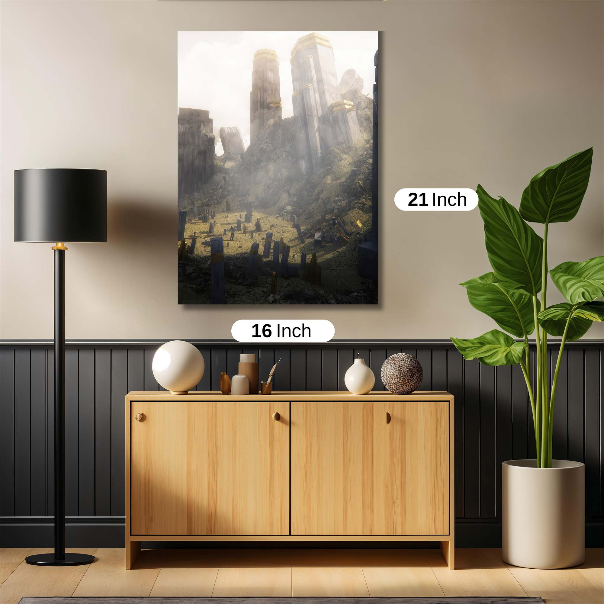 Ruins Reverie Safe Wall Magnetic / M