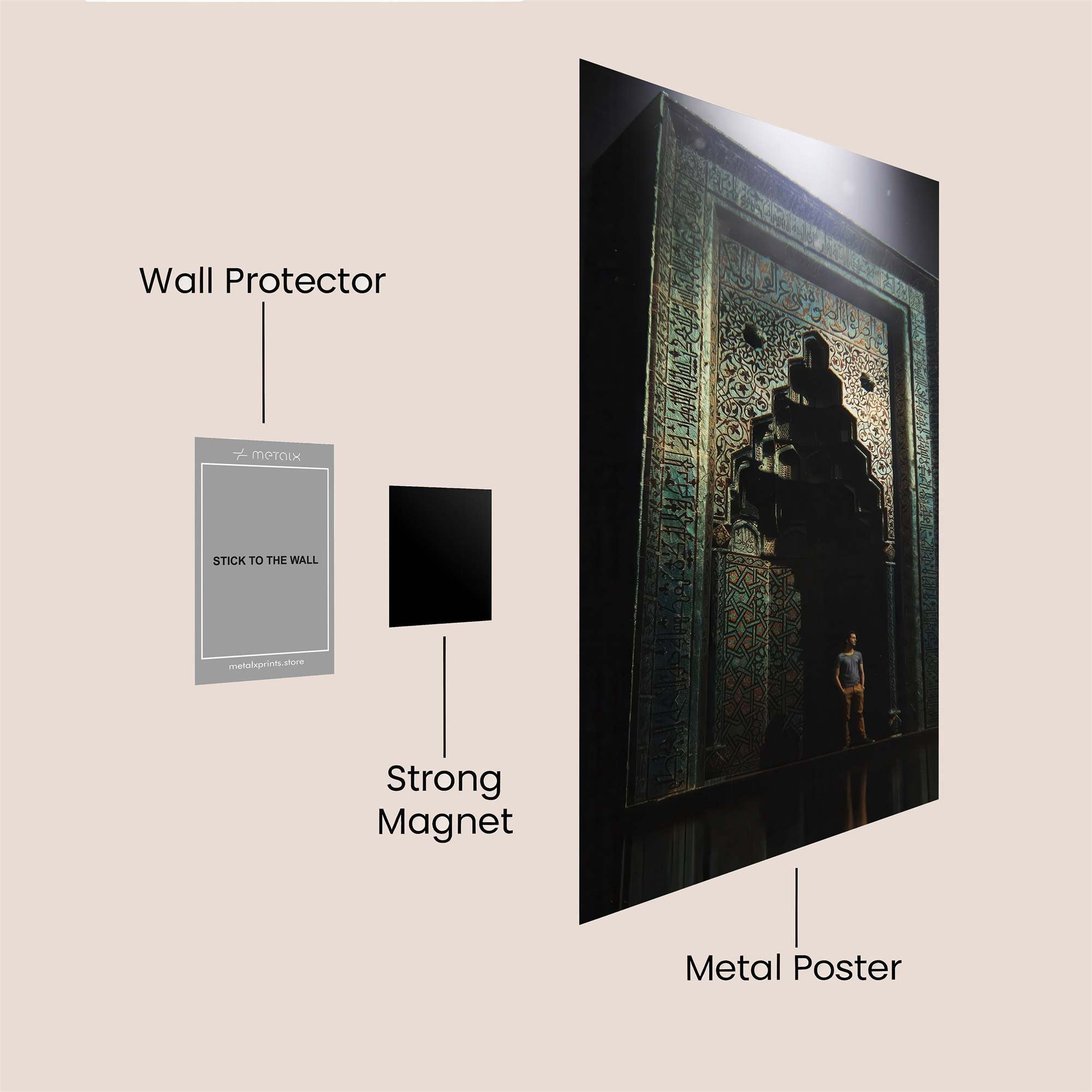Portal Mystique Safe Wall Magnetic / M