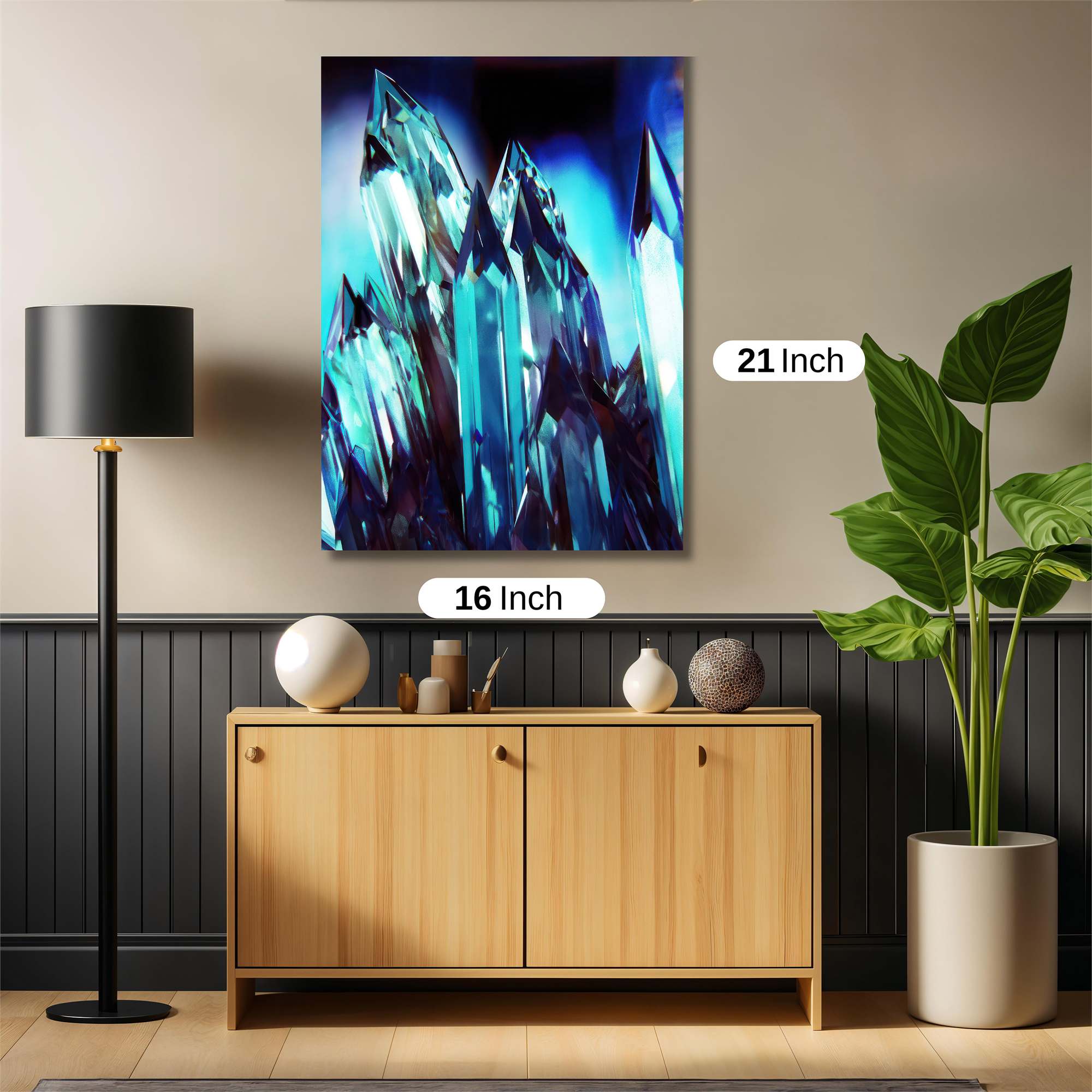 Crystal Ascension Safe Wall Magnetic / M