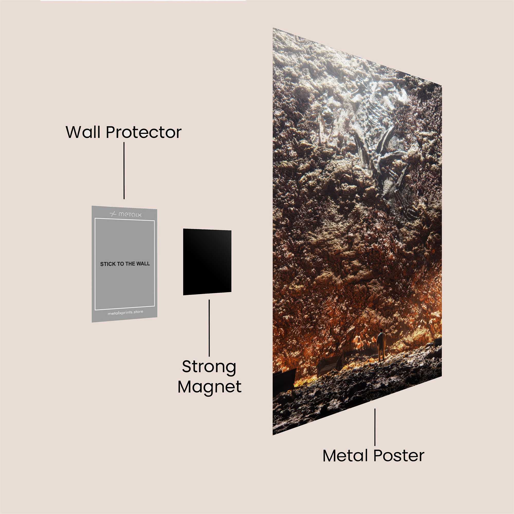 Celestial Inferno Safe Wall Magnetic / M