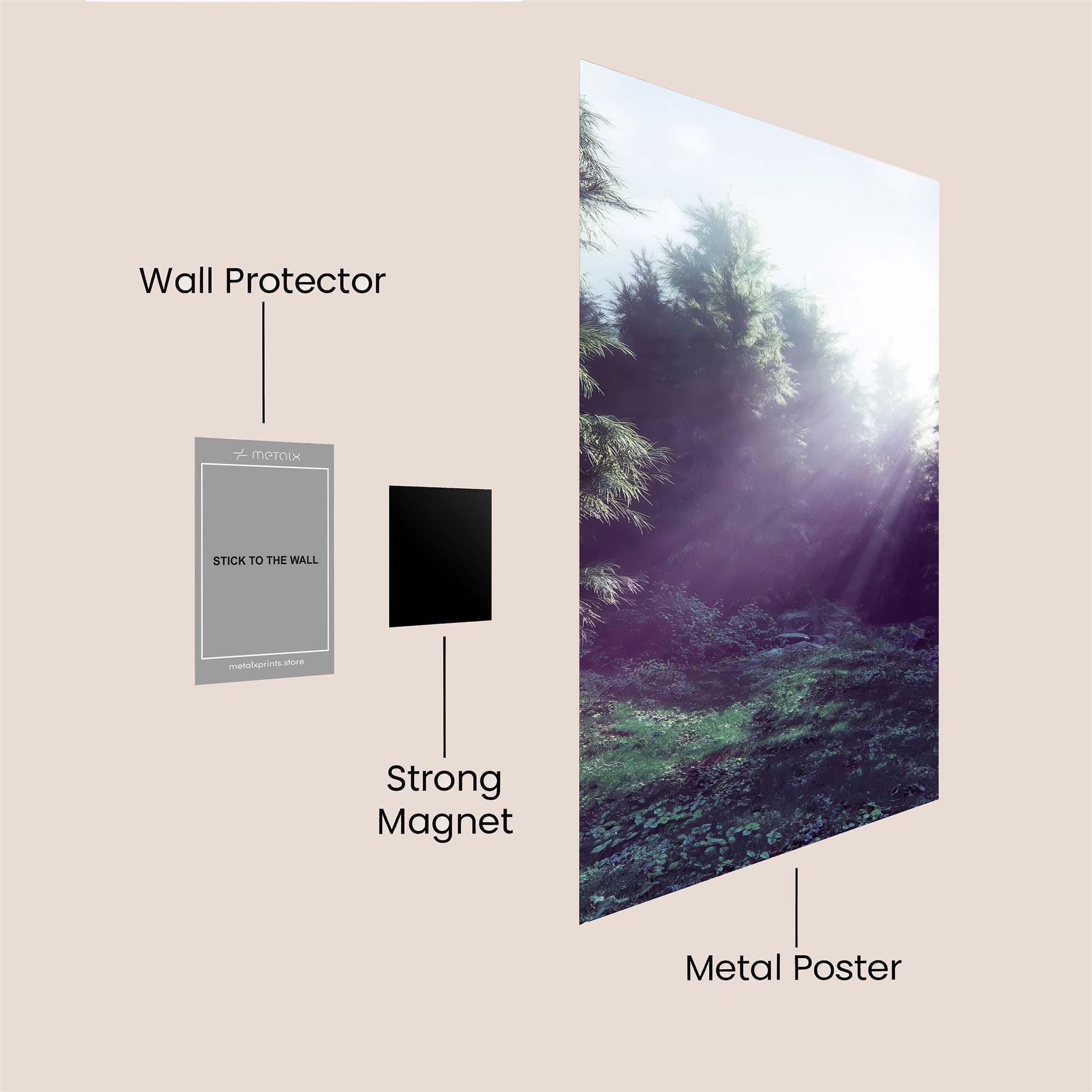 Serene Radiance Safe Wall Magnetic / M