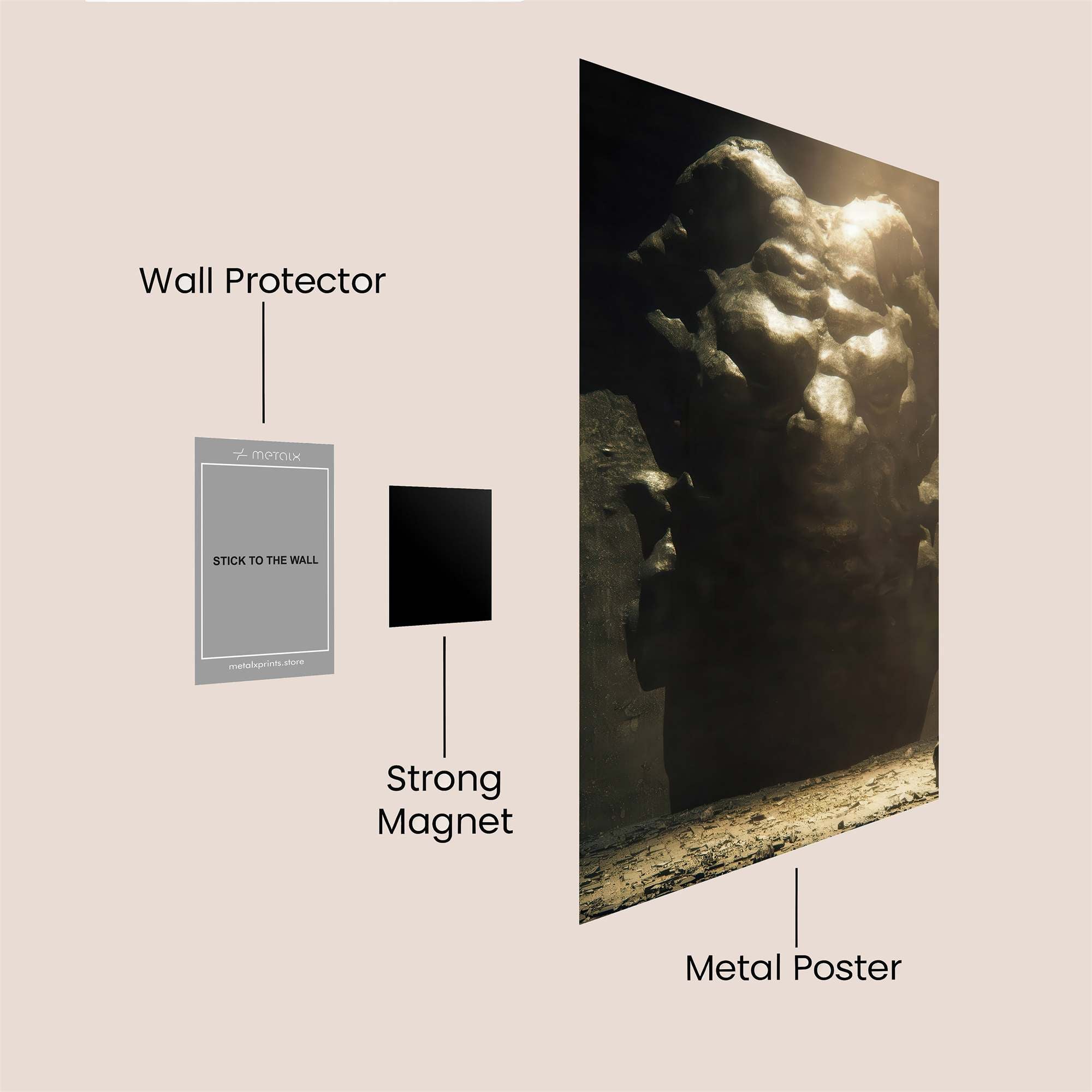 Colossal Reverence Safe Wall Magnetic / M