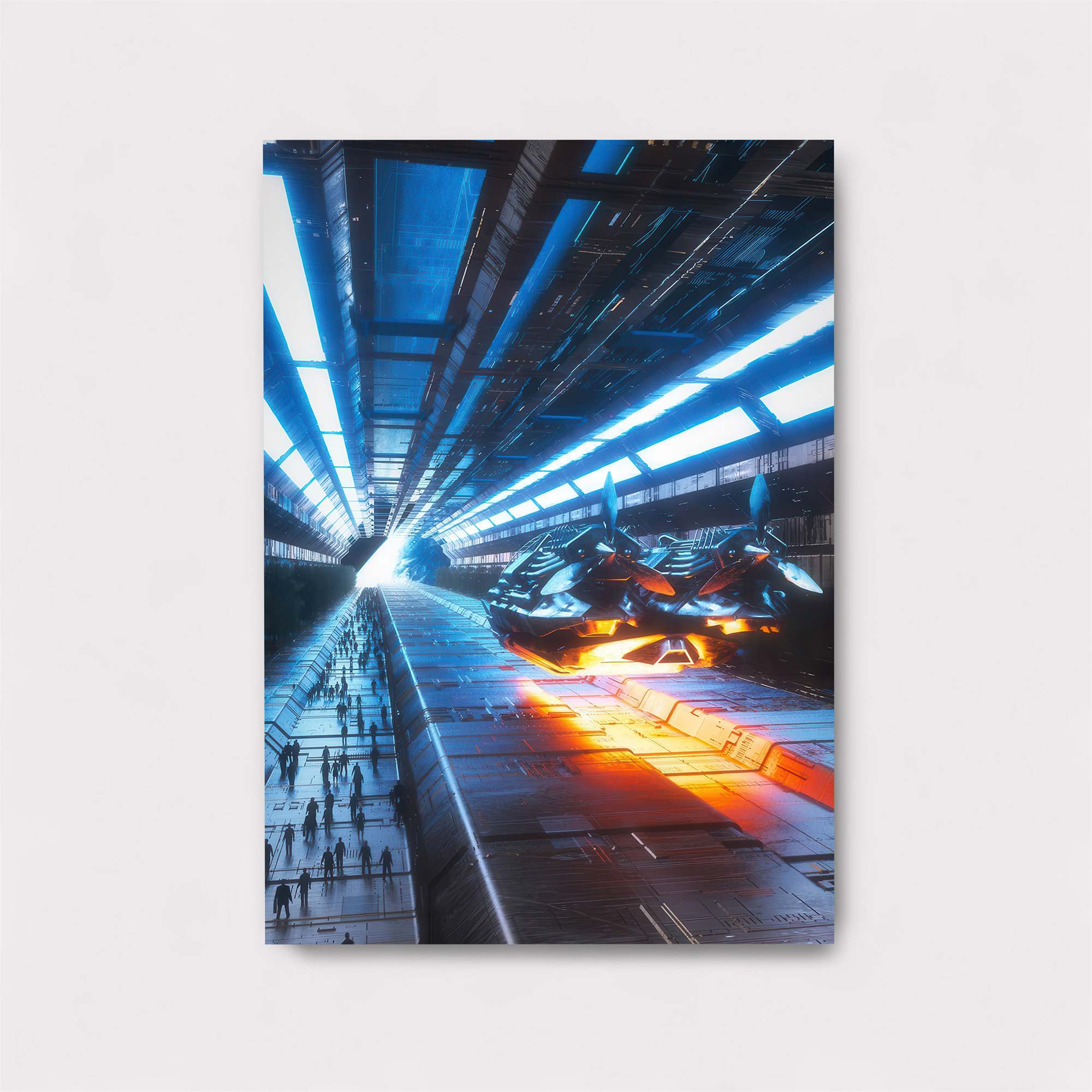 Futuristic Ascension Safe Wall Magnetic / M