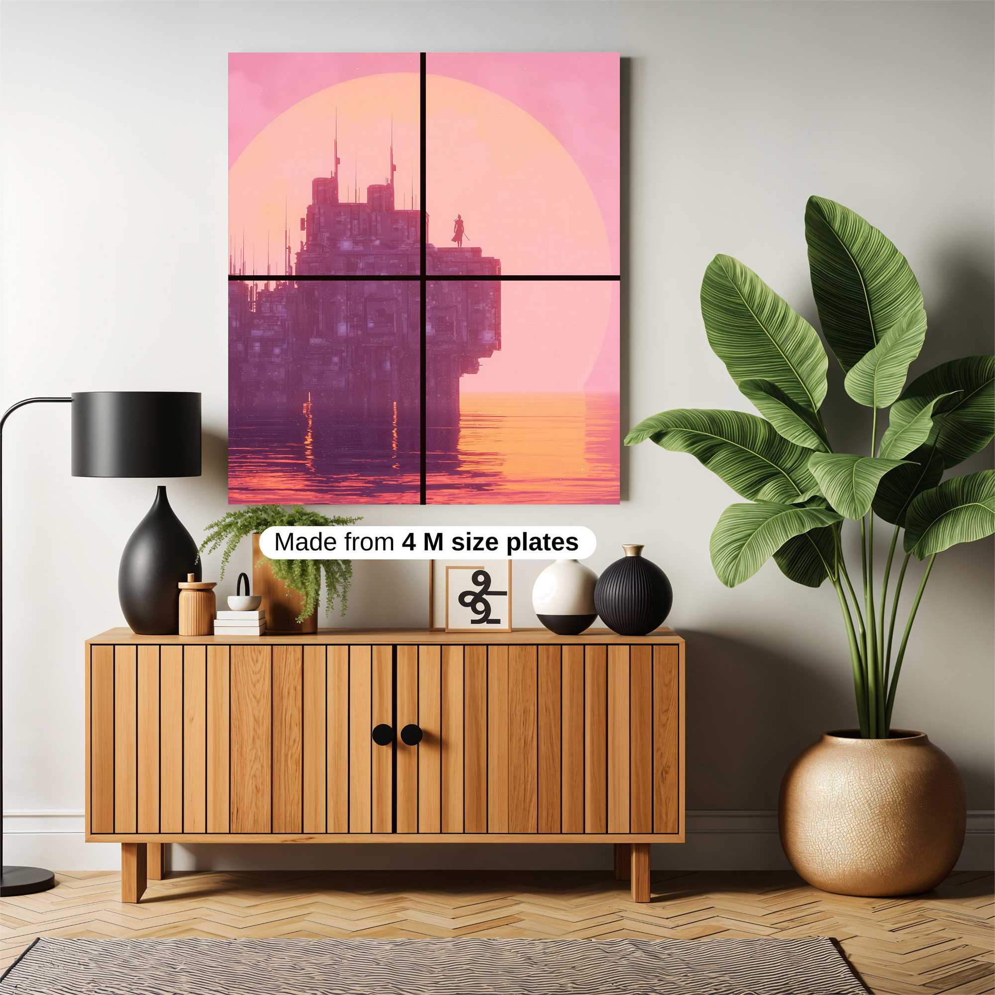 Sunset Monolith Safe Wall Magnetic / M