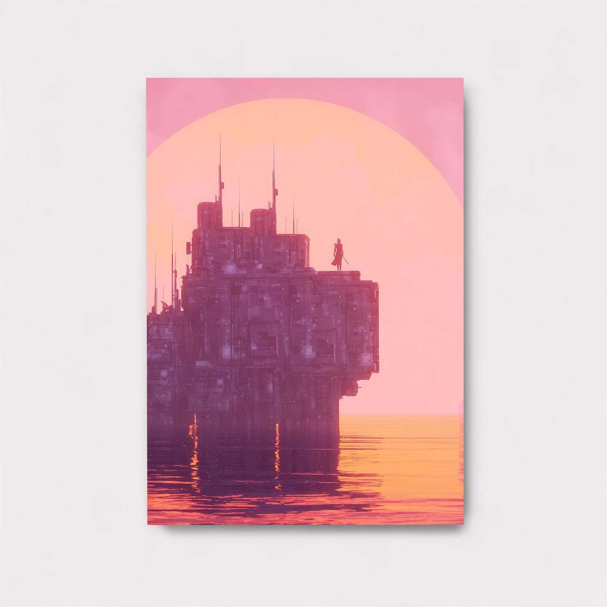 Sunset Monolith Safe Wall Magnetic / M