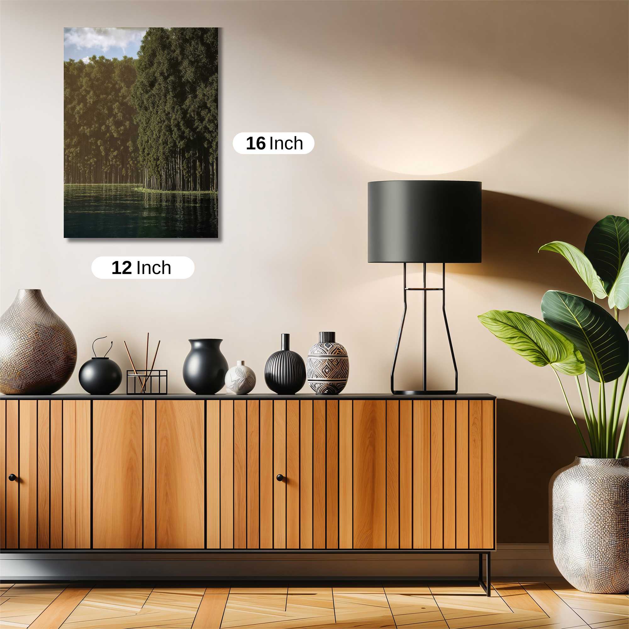 Forest Serenity Safe Wall Magnetic / M
