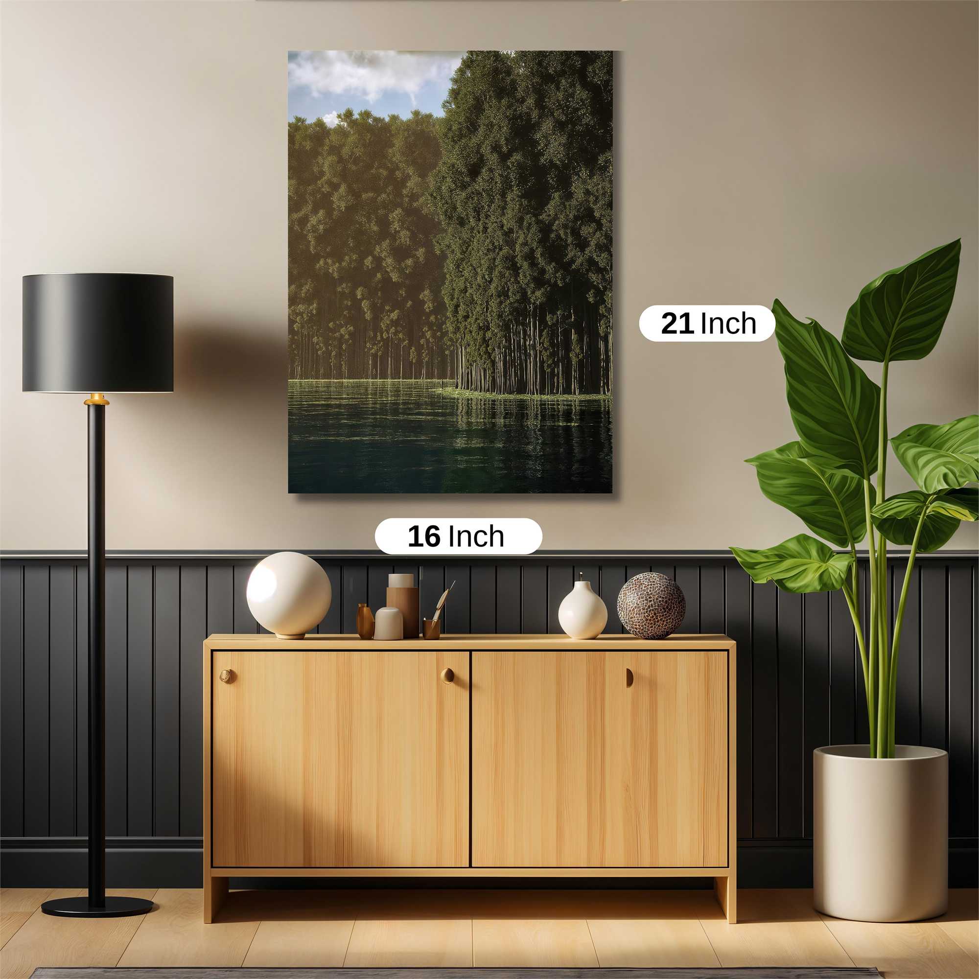 Forest Serenity Safe Wall Magnetic / M