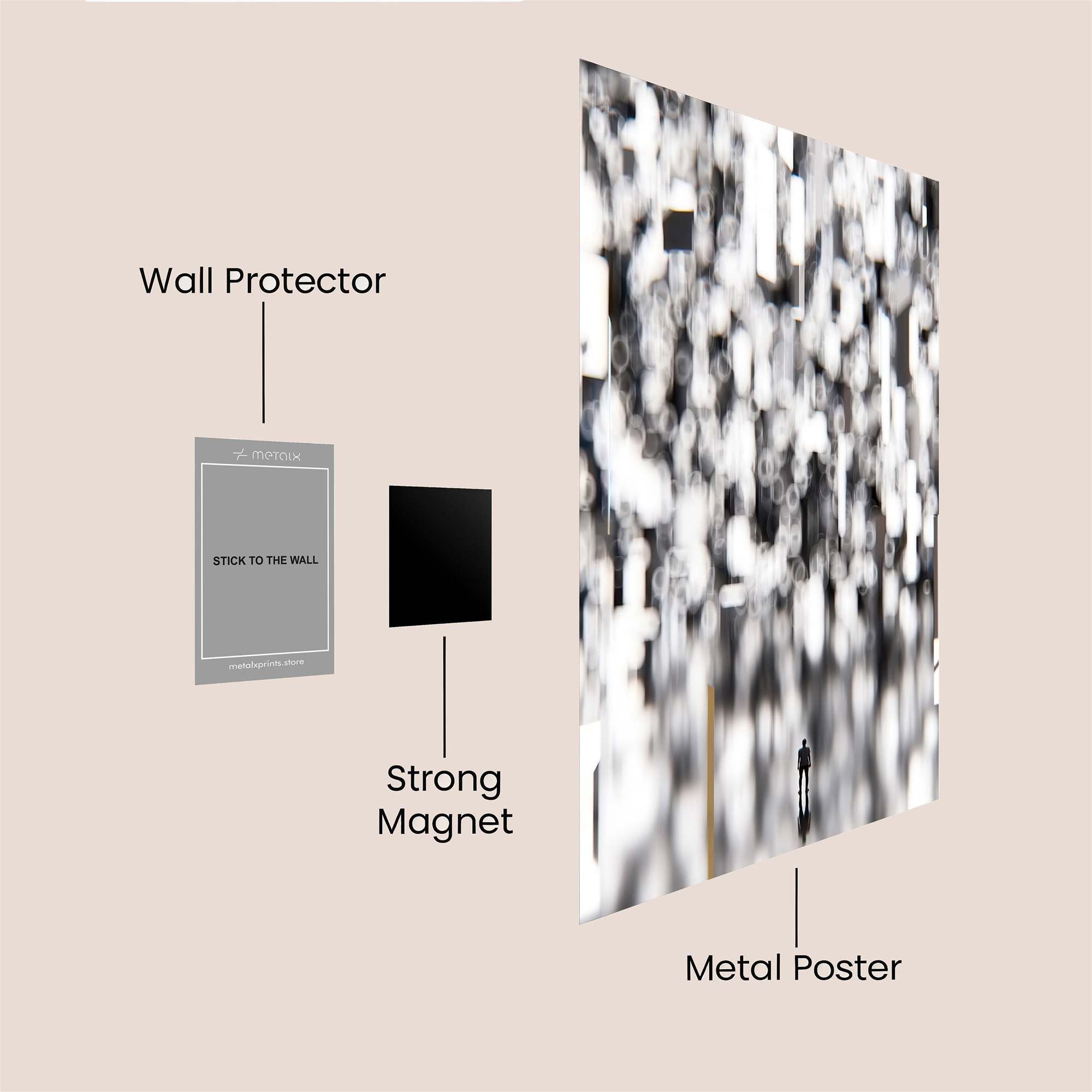 Infinite Solitude Safe Wall Magnetic / M