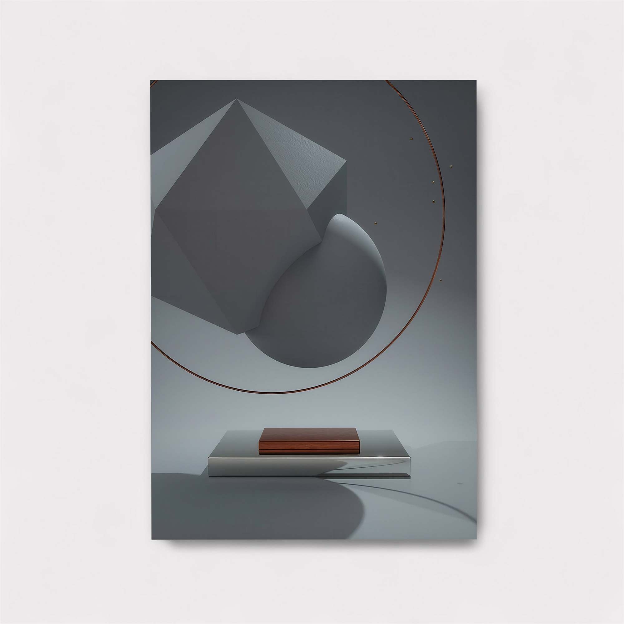 Geometric Serenity Safe Wall Magnetic / M