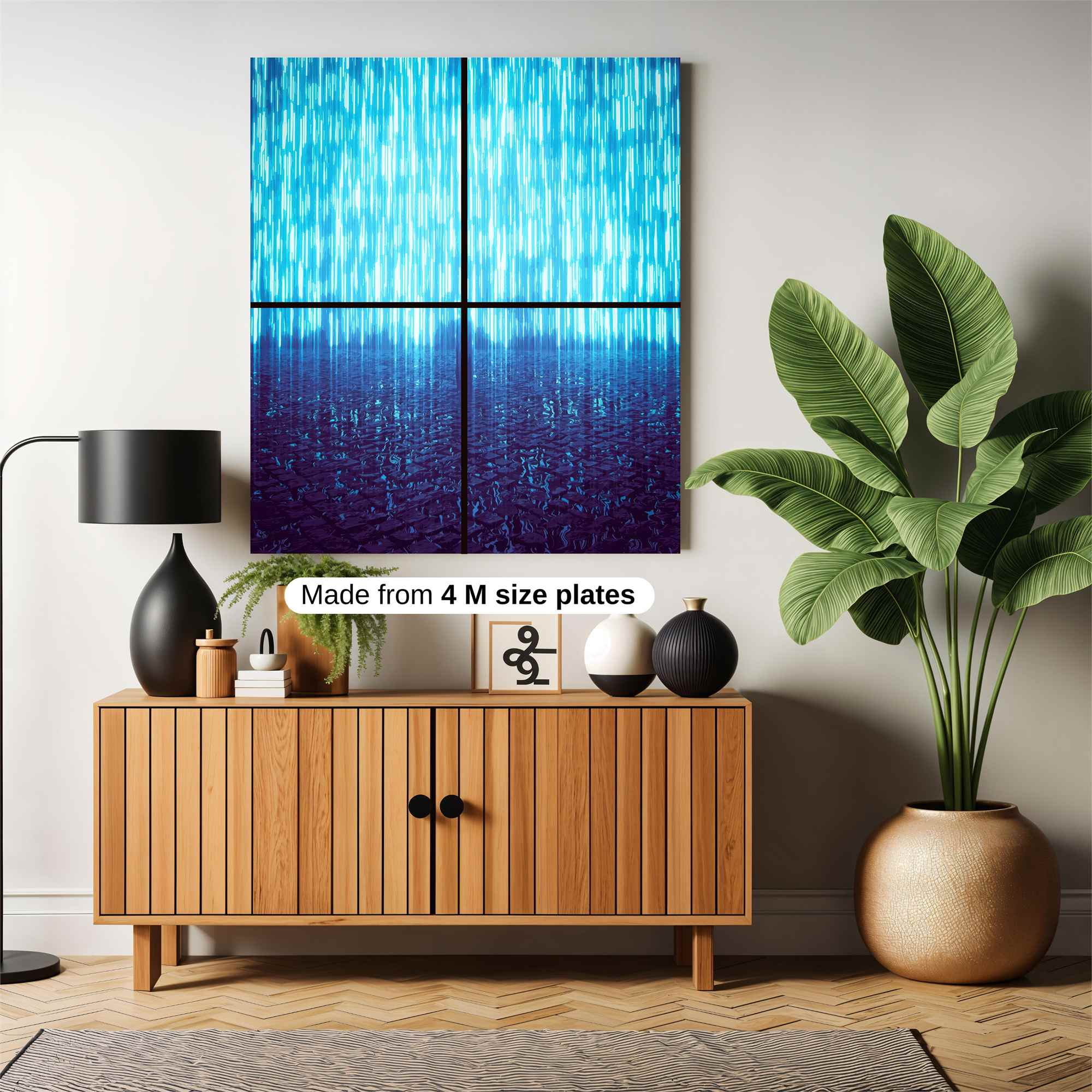 Digital Downpour Safe Wall Magnetic / M