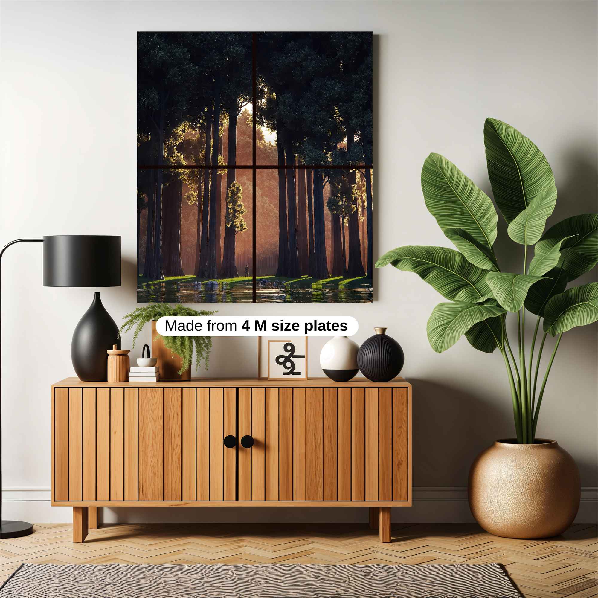 Forest Serenity Safe Wall Magnetic / M