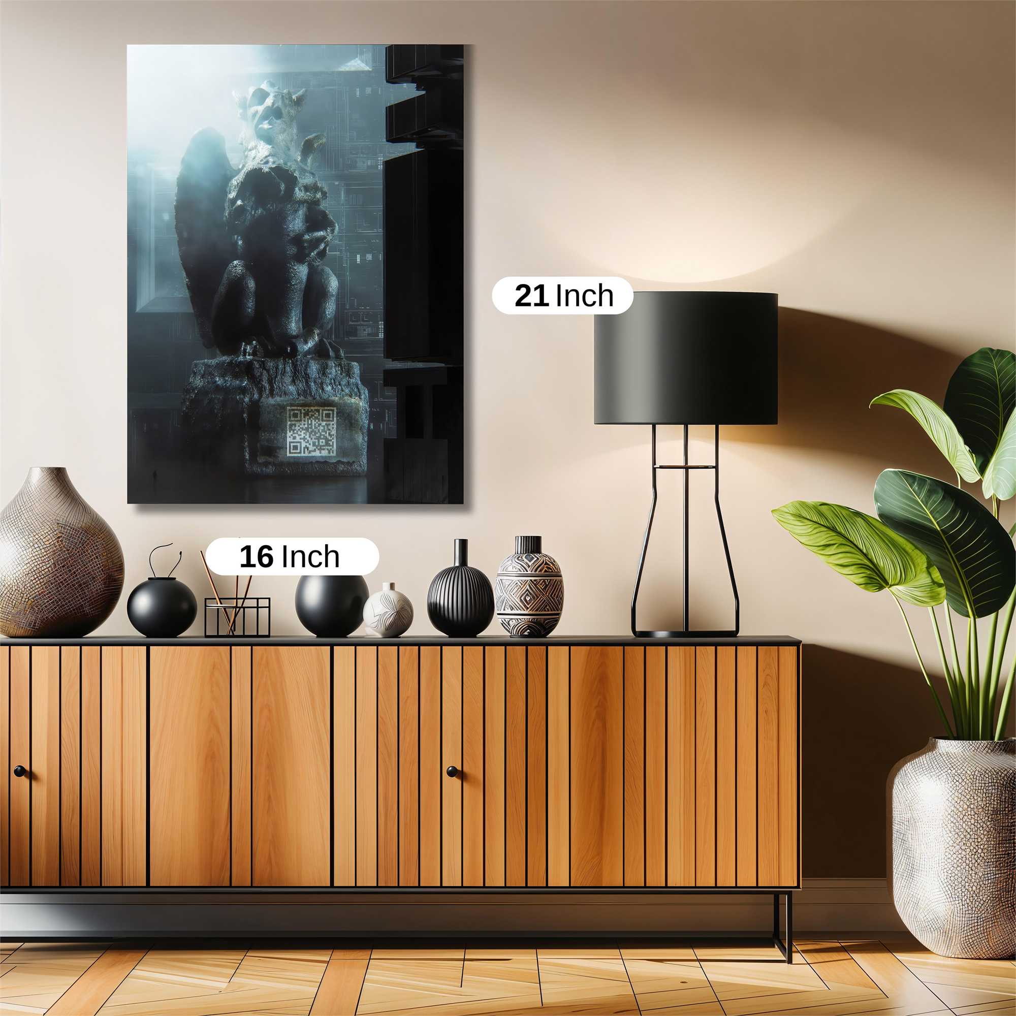 Gargoyle Enigma Safe Wall Magnetic / M