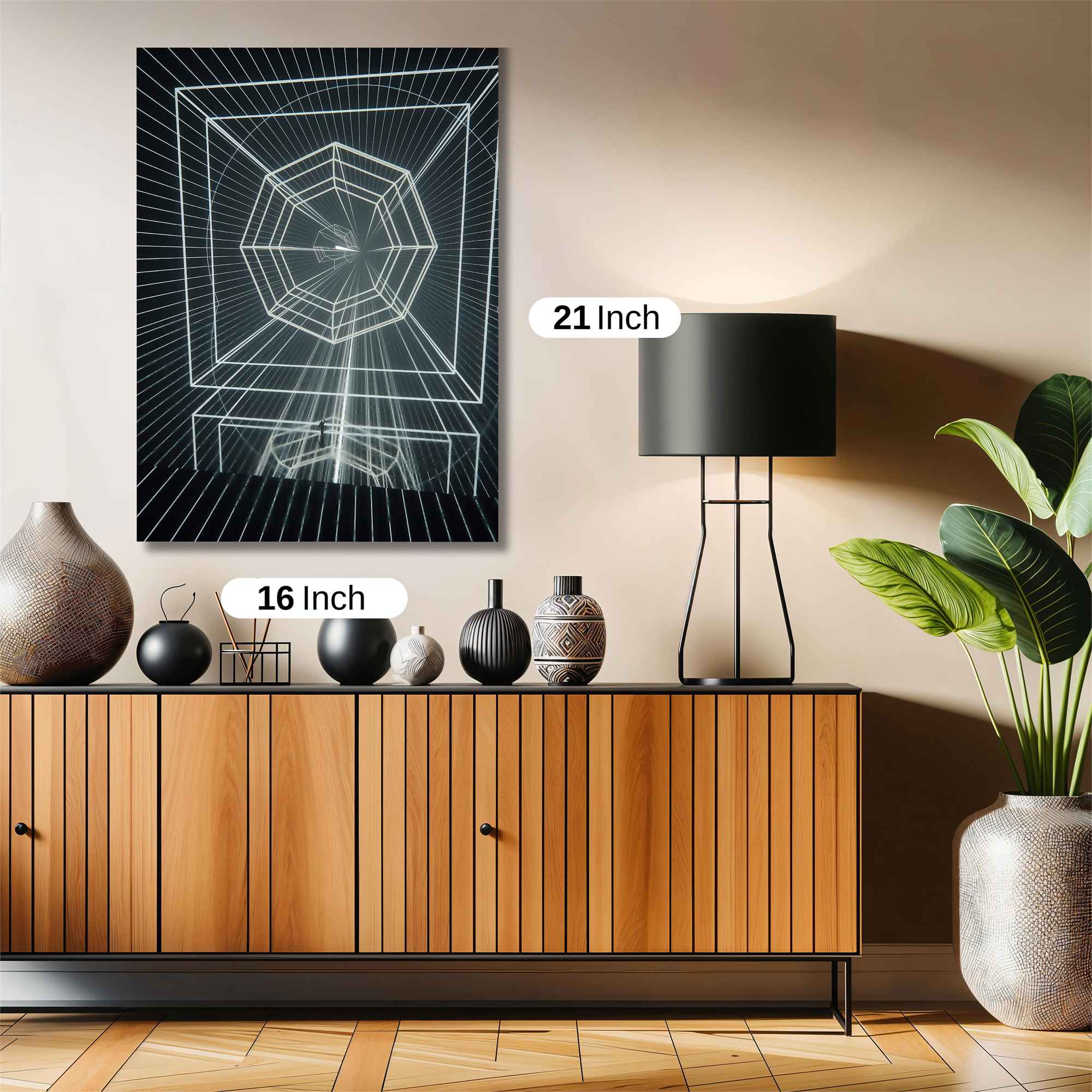Geometric Luminosity Safe Wall Magnetic / M