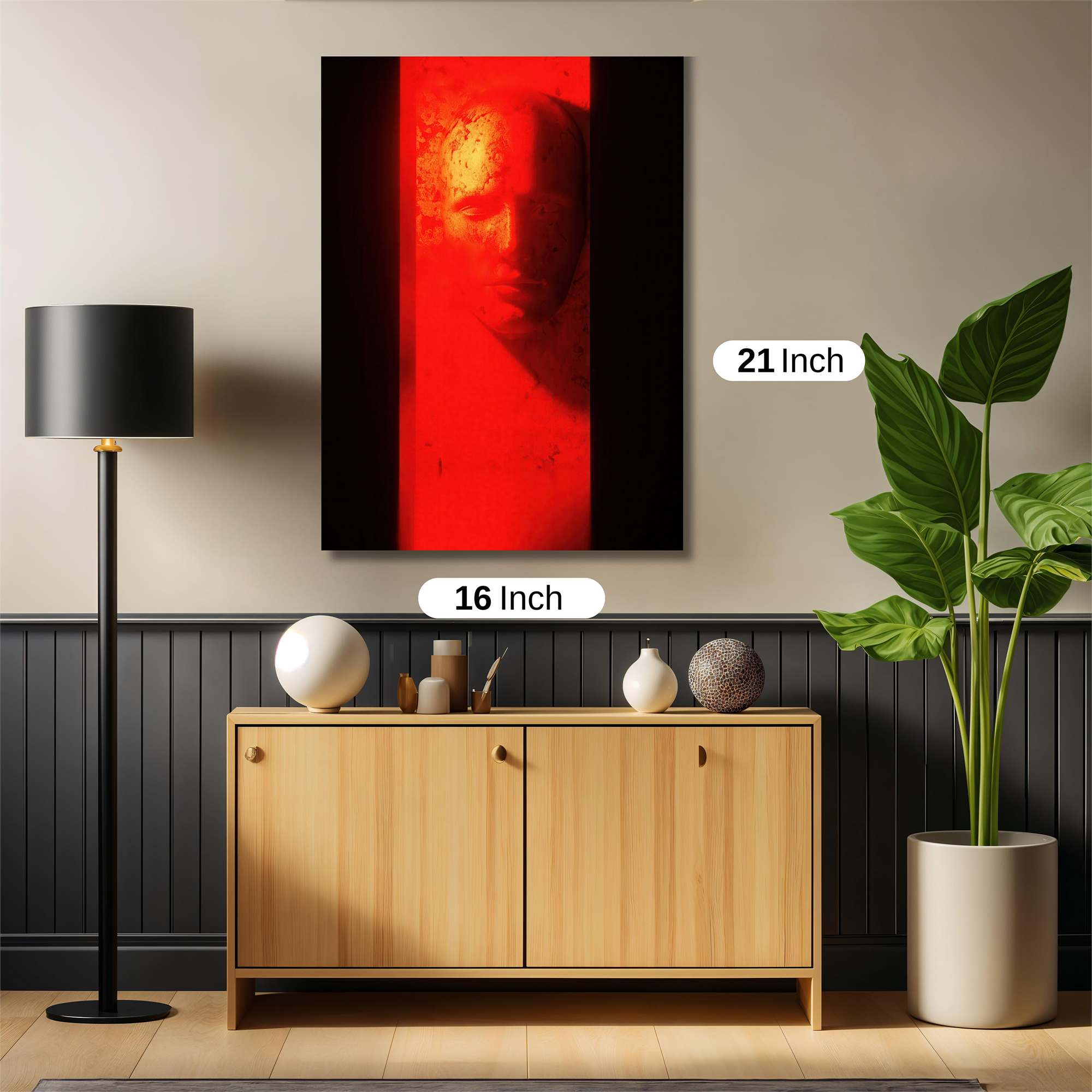 Red Enigma Safe Wall Magnetic / M