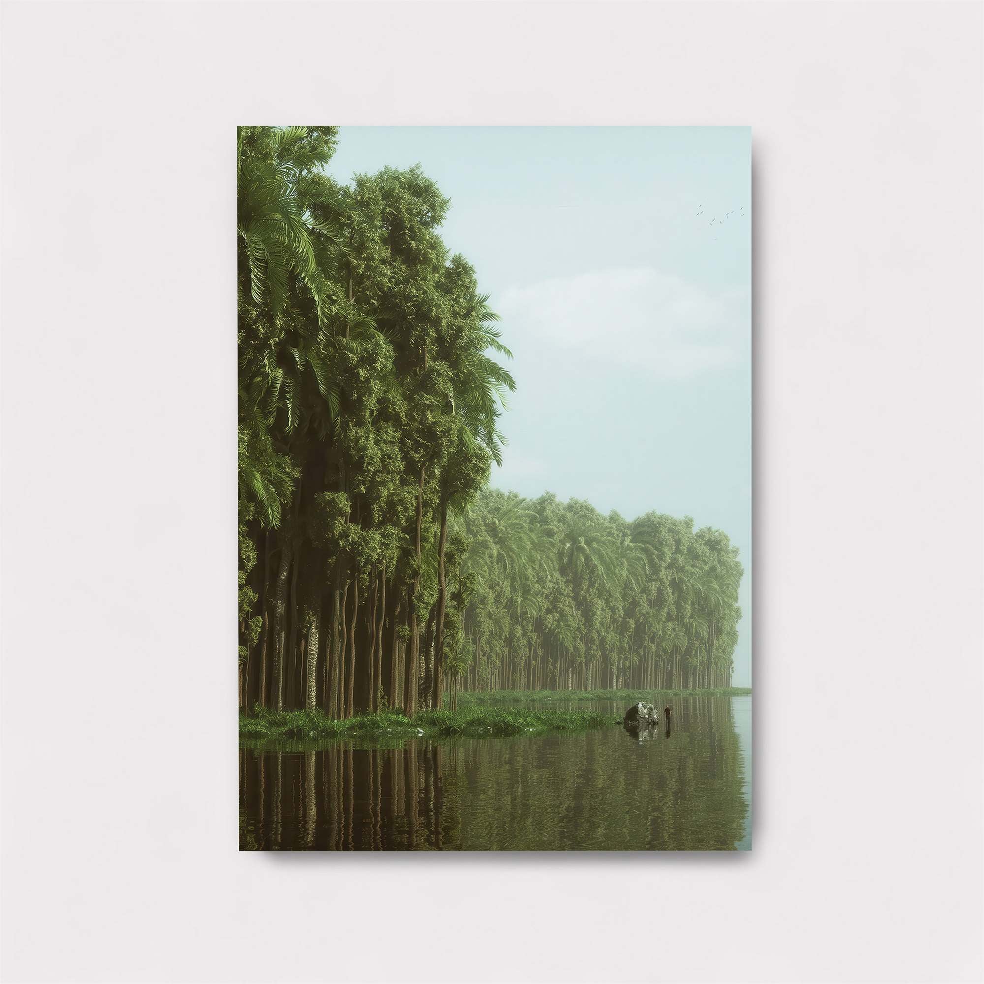 Palm Tranquility Safe Wall Magnetic / M