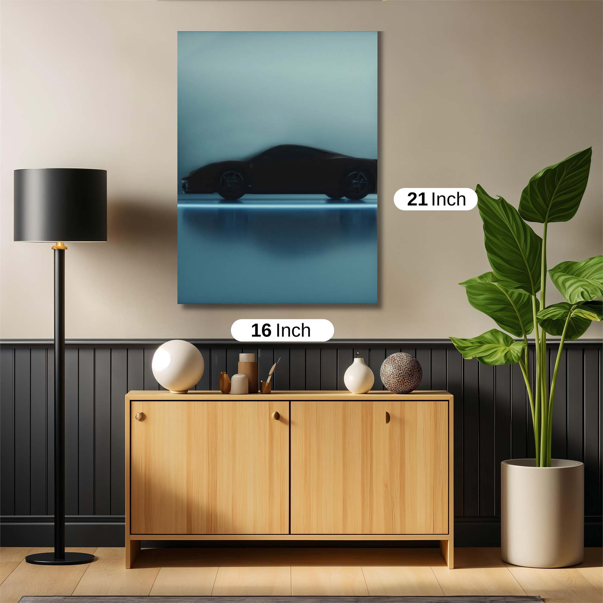 Sleek Shadow Safe Wall Magnetic / M