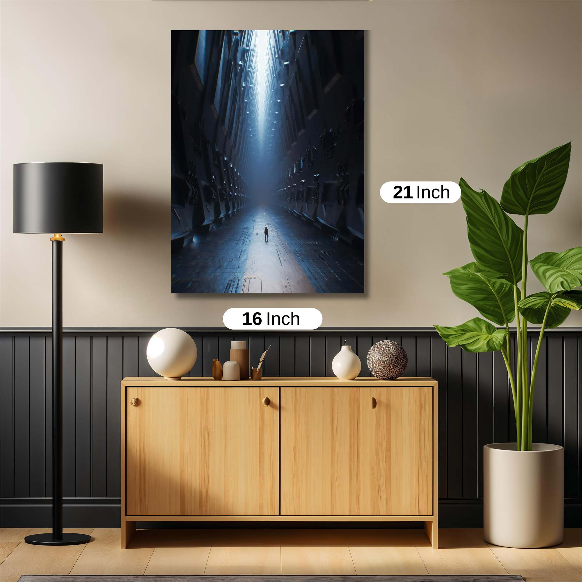 Majestic Solitude Safe Wall Magnetic / M