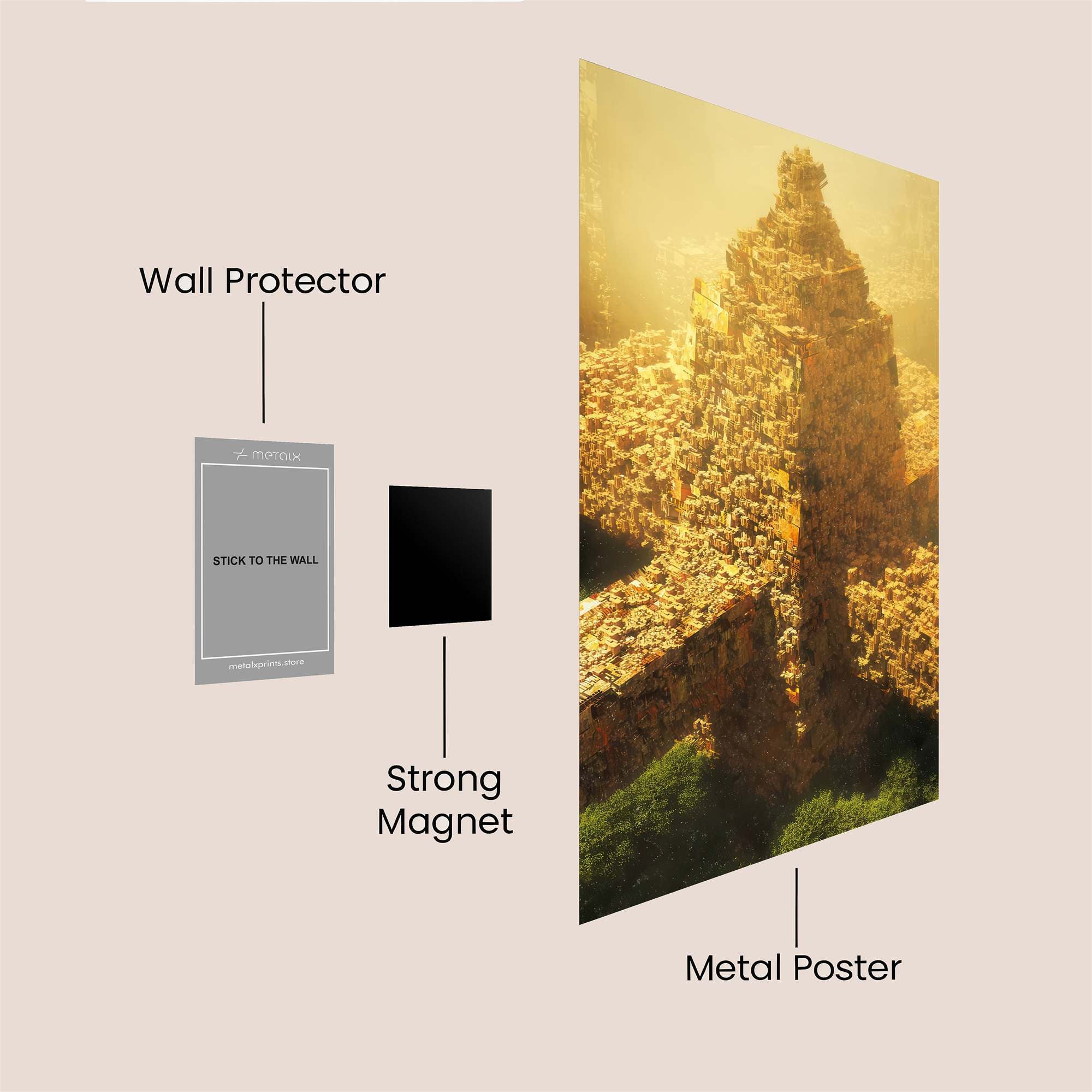 Ancient Mystique Safe Wall Magnetic / M