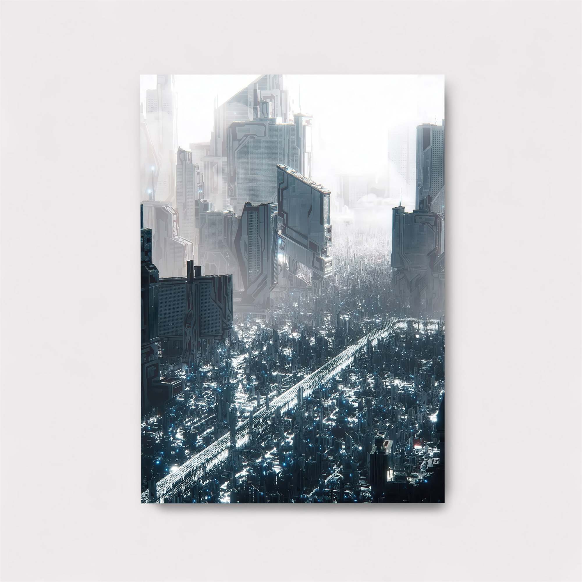 Futuristic Luminosity Safe Wall Magnetic / M