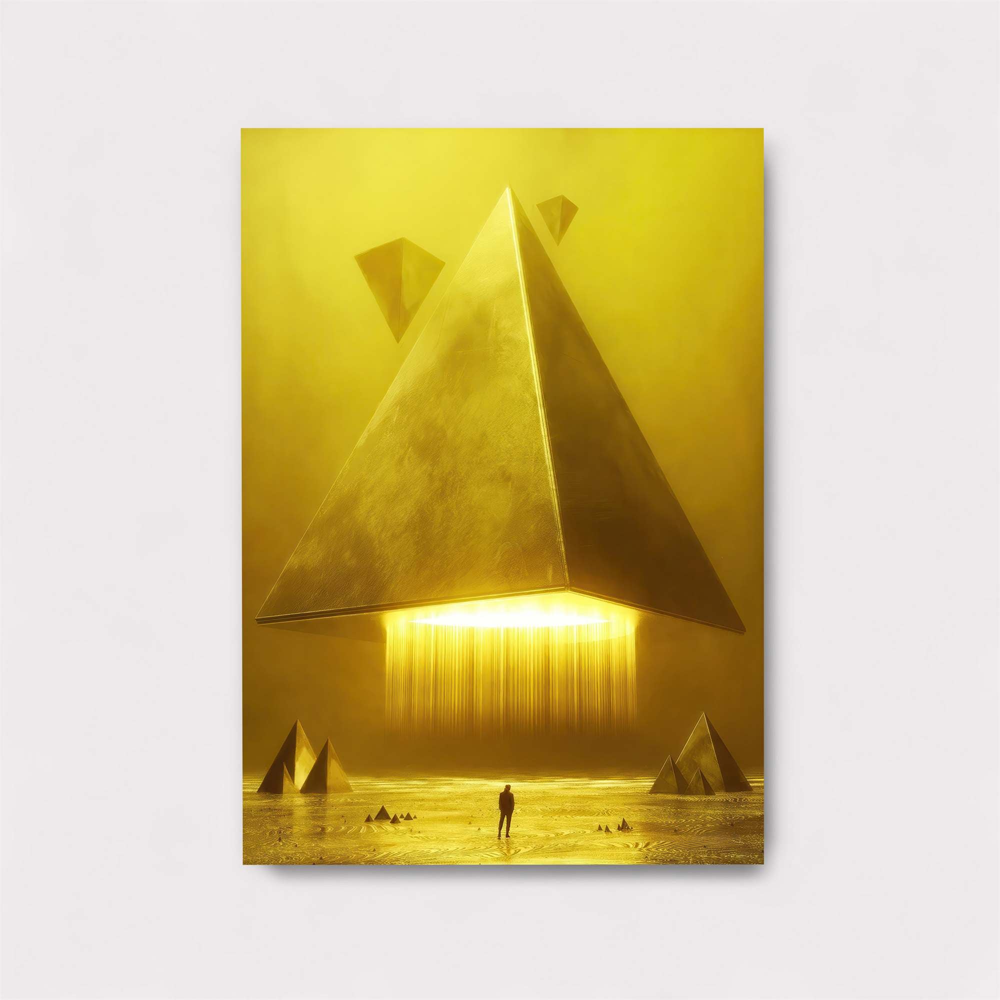Pyramid Luminescence Safe Wall Magnetic / M