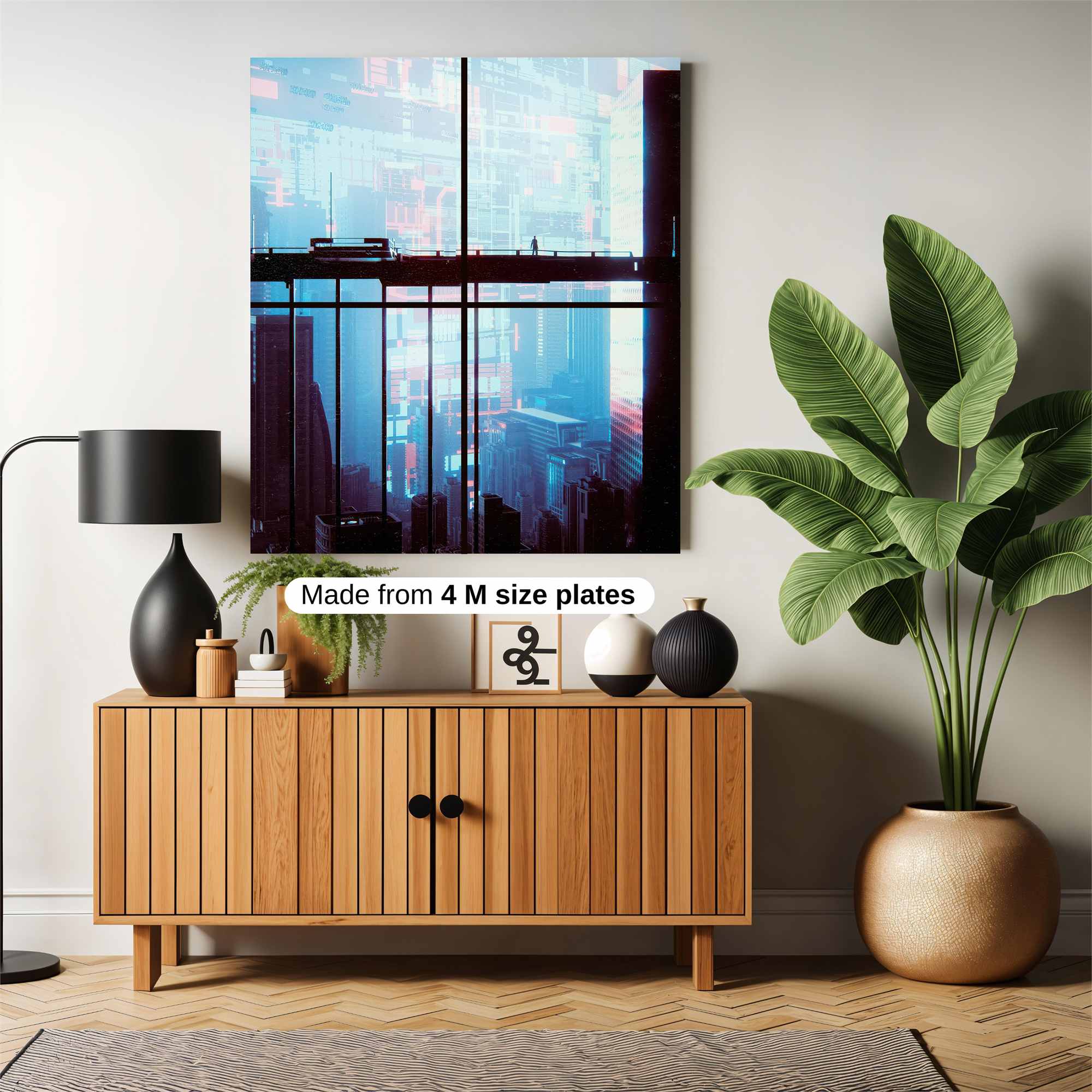 Neon Heights Safe Wall Magnetic / M