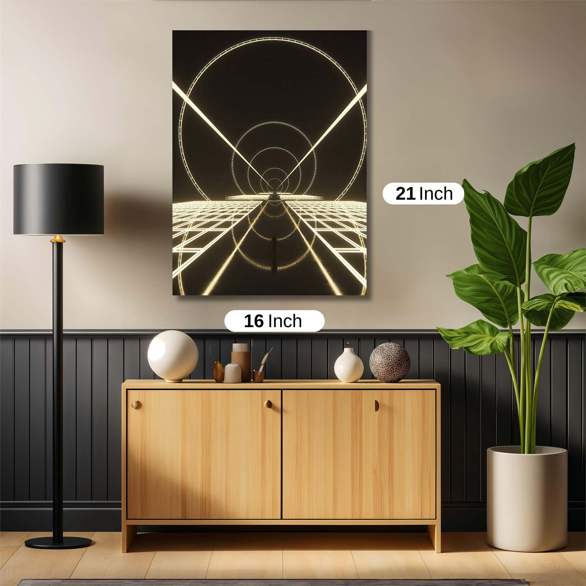 Geometric Aether Safe Wall Magnetic / M