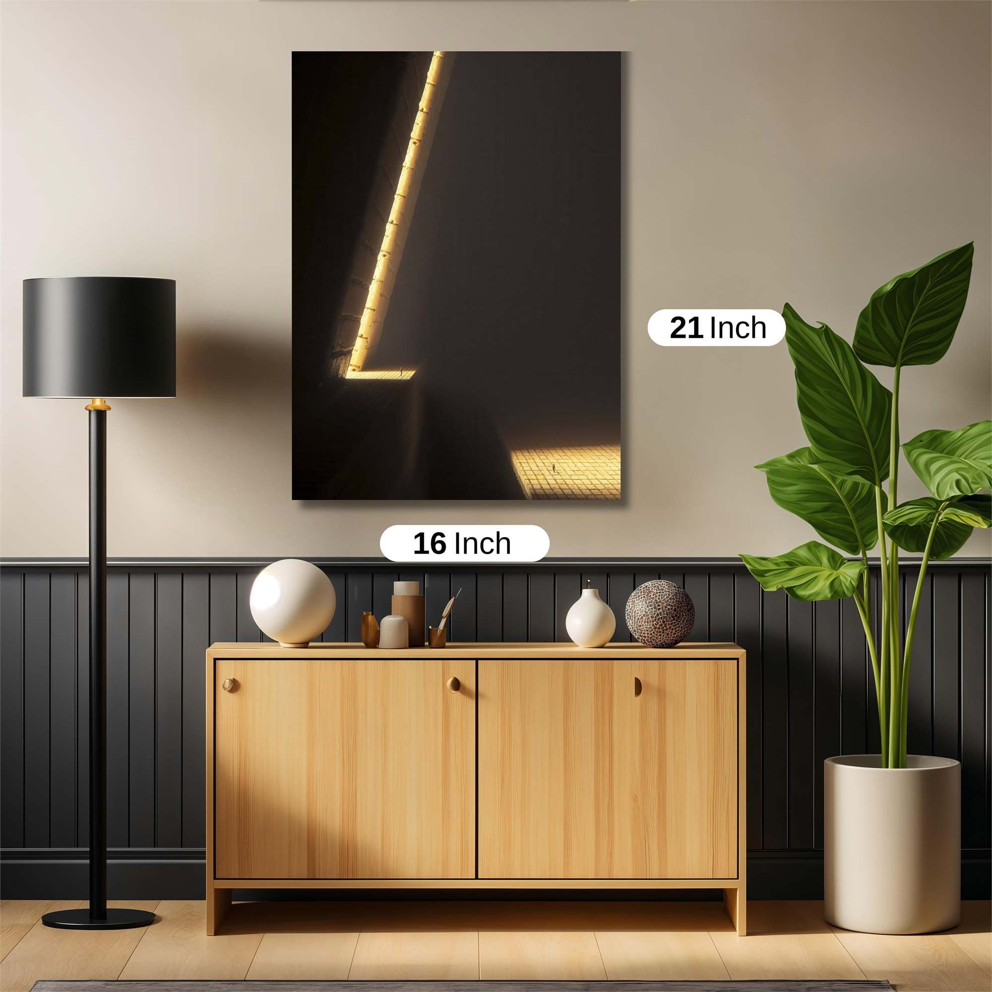 Luminous Solitude Safe Wall Magnetic / M