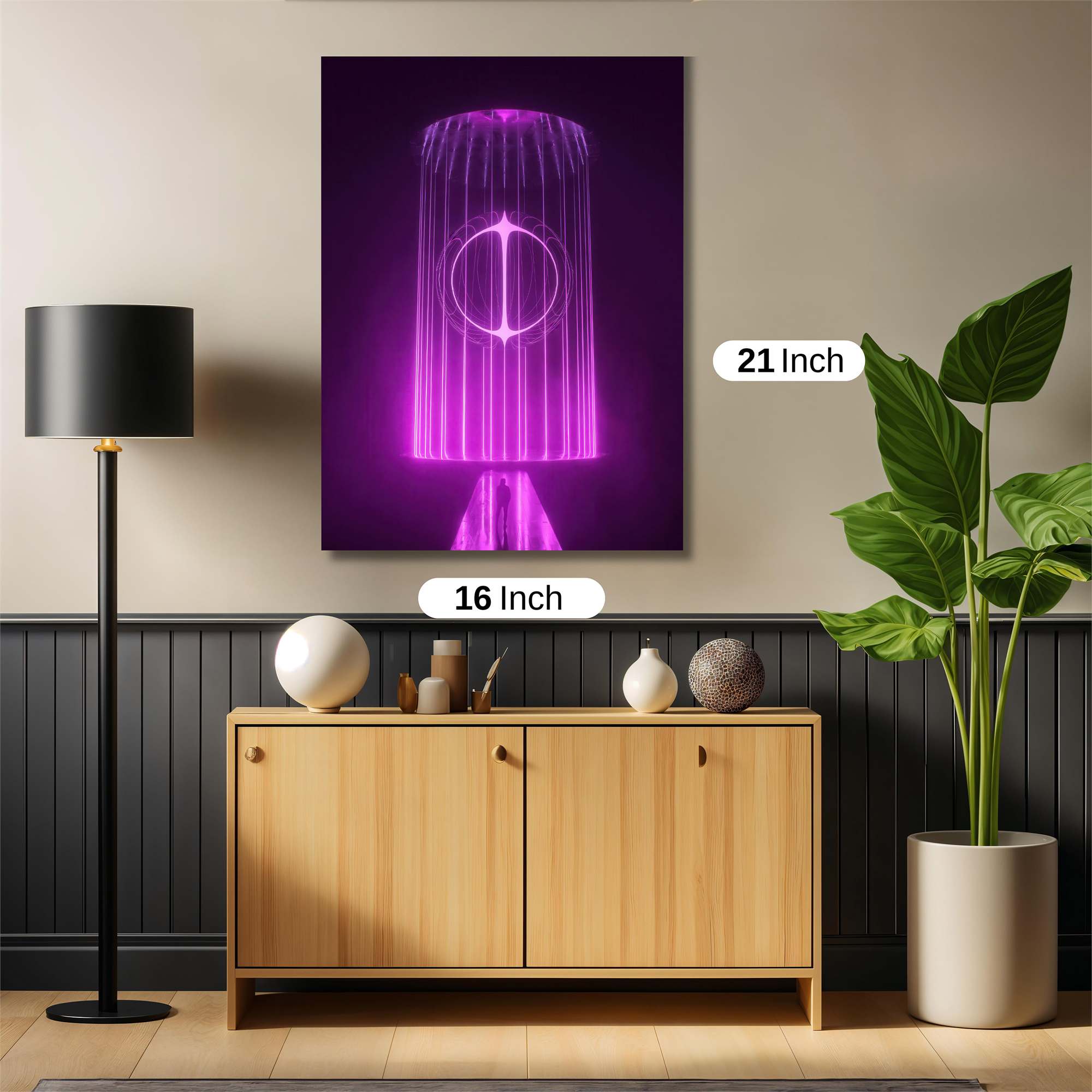 Ethereal Illumination Safe Wall Magnetic / M