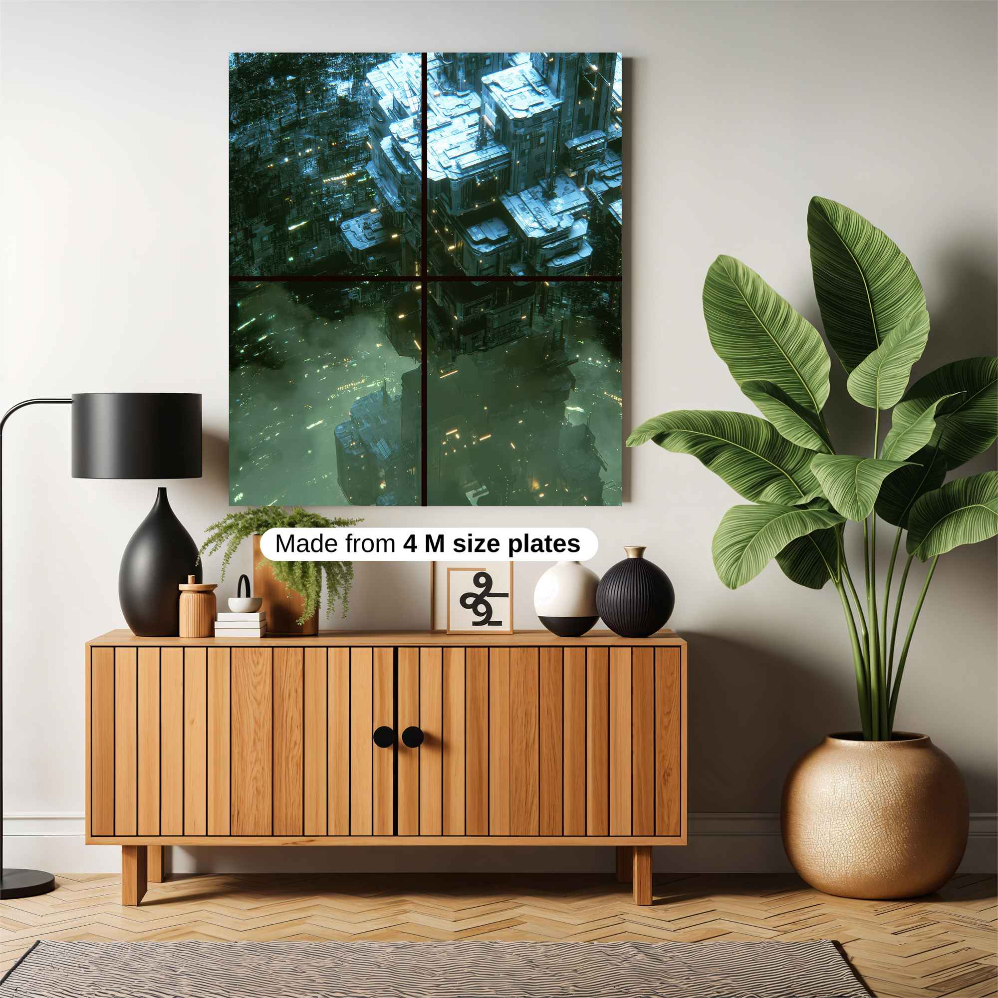 Cyber Metropolis Safe Wall Magnetic / M