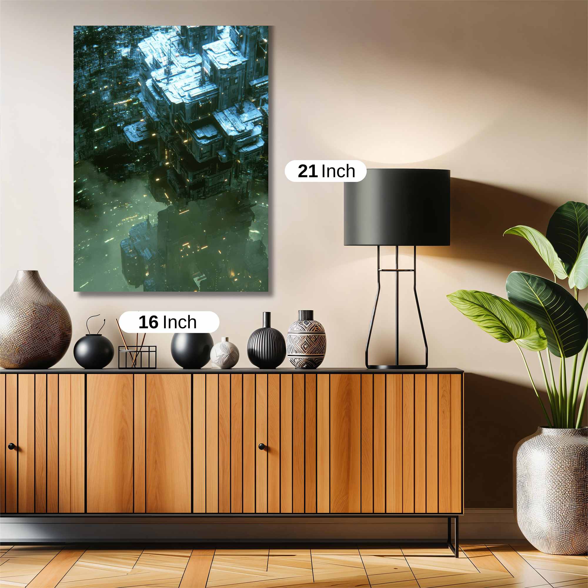 Cyber Metropolis Safe Wall Magnetic / M