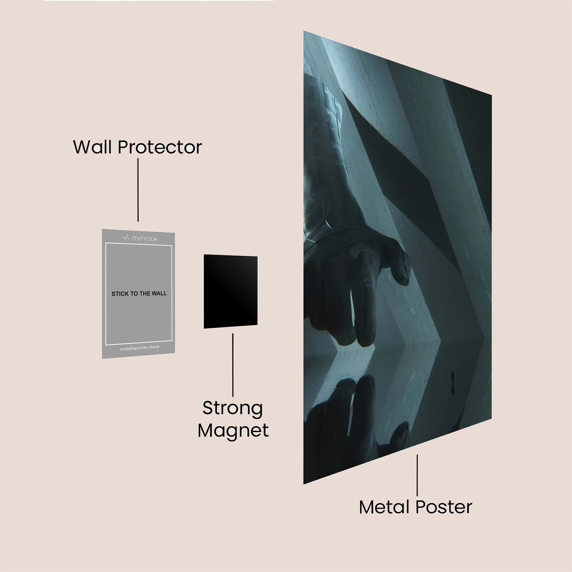 Ethereal Reach Safe Wall Magnetic / M