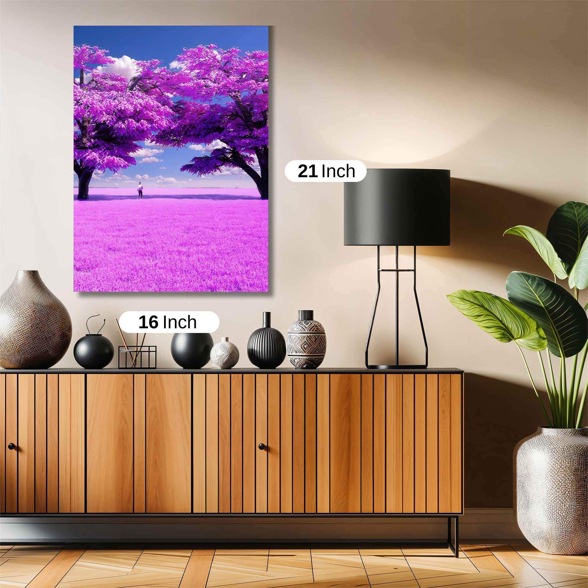 Violet Dreamscape Safe Wall Magnetic / M