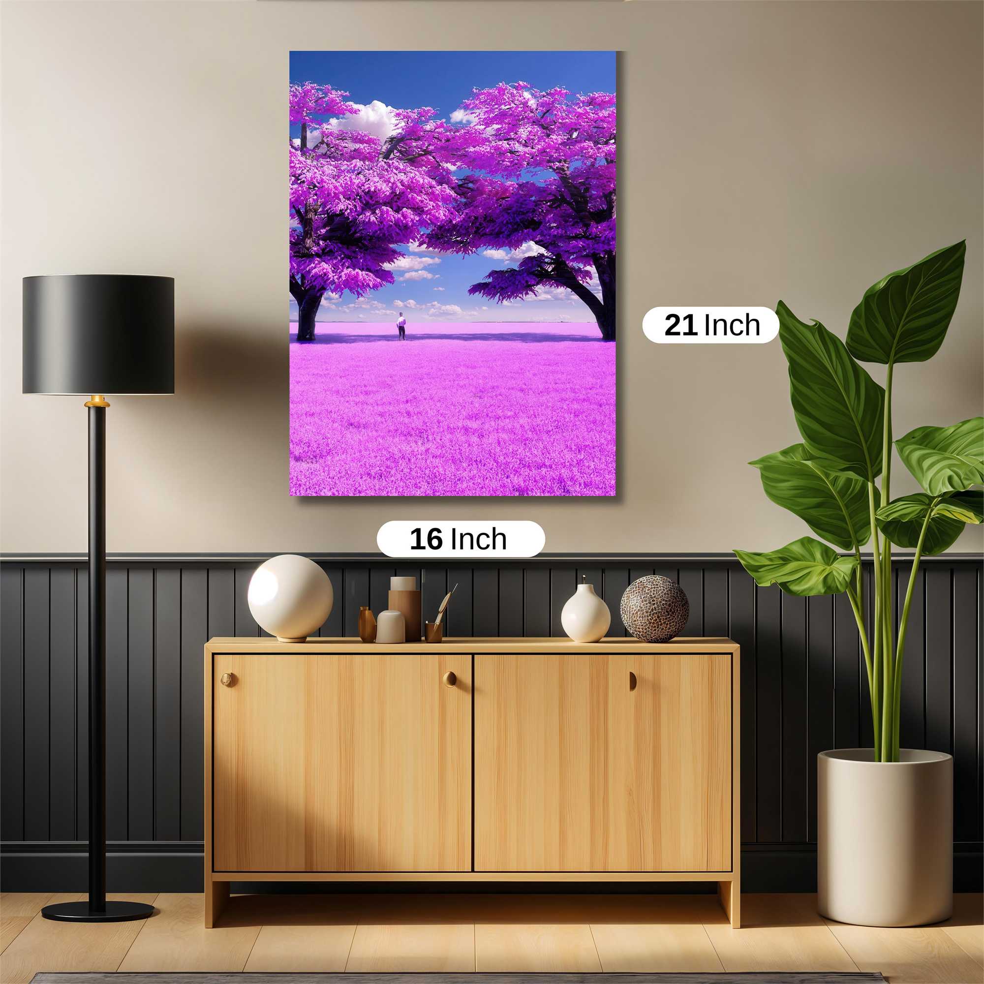 Violet Dreamscape Safe Wall Magnetic / M