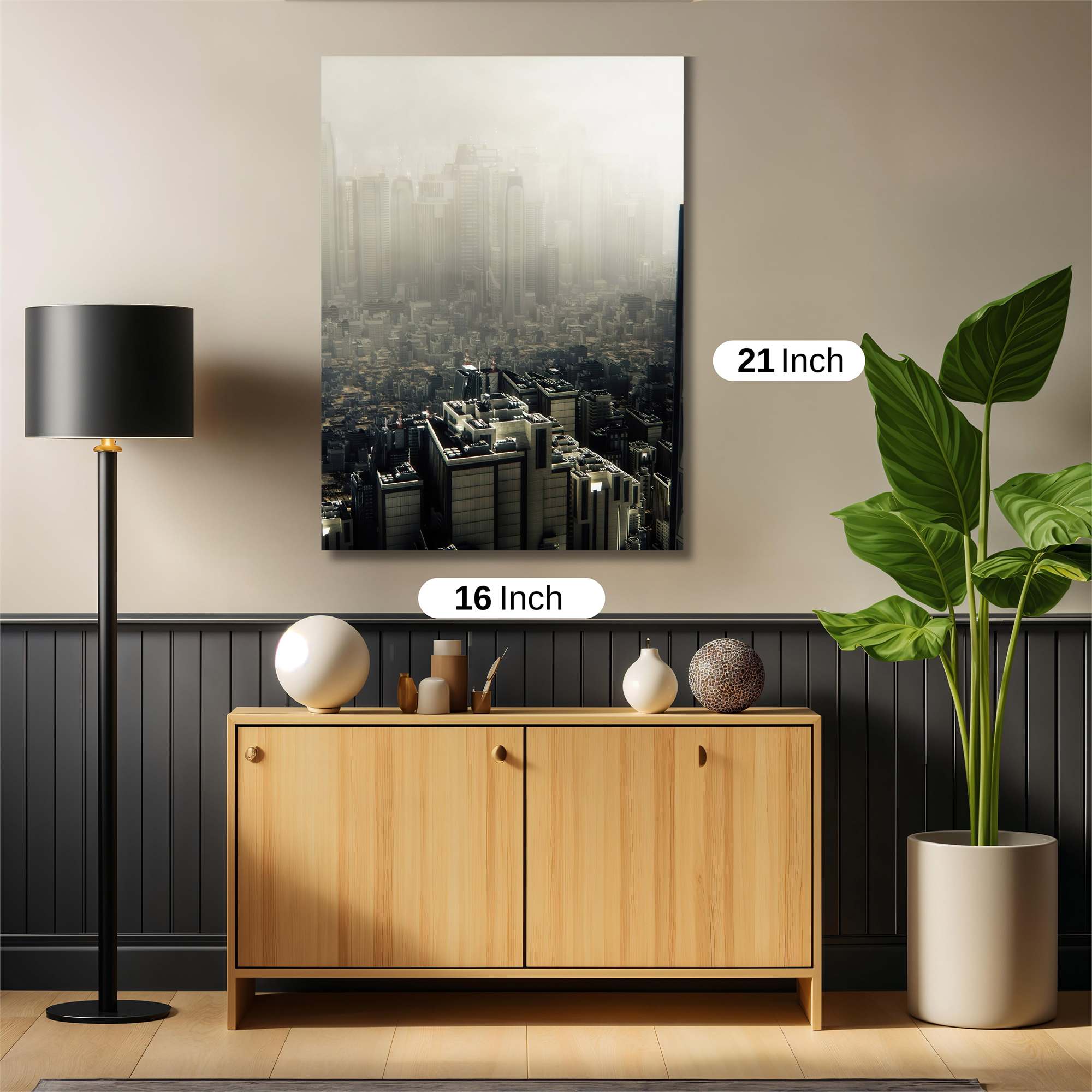 Metropolis Veil Safe Wall Magnetic / M