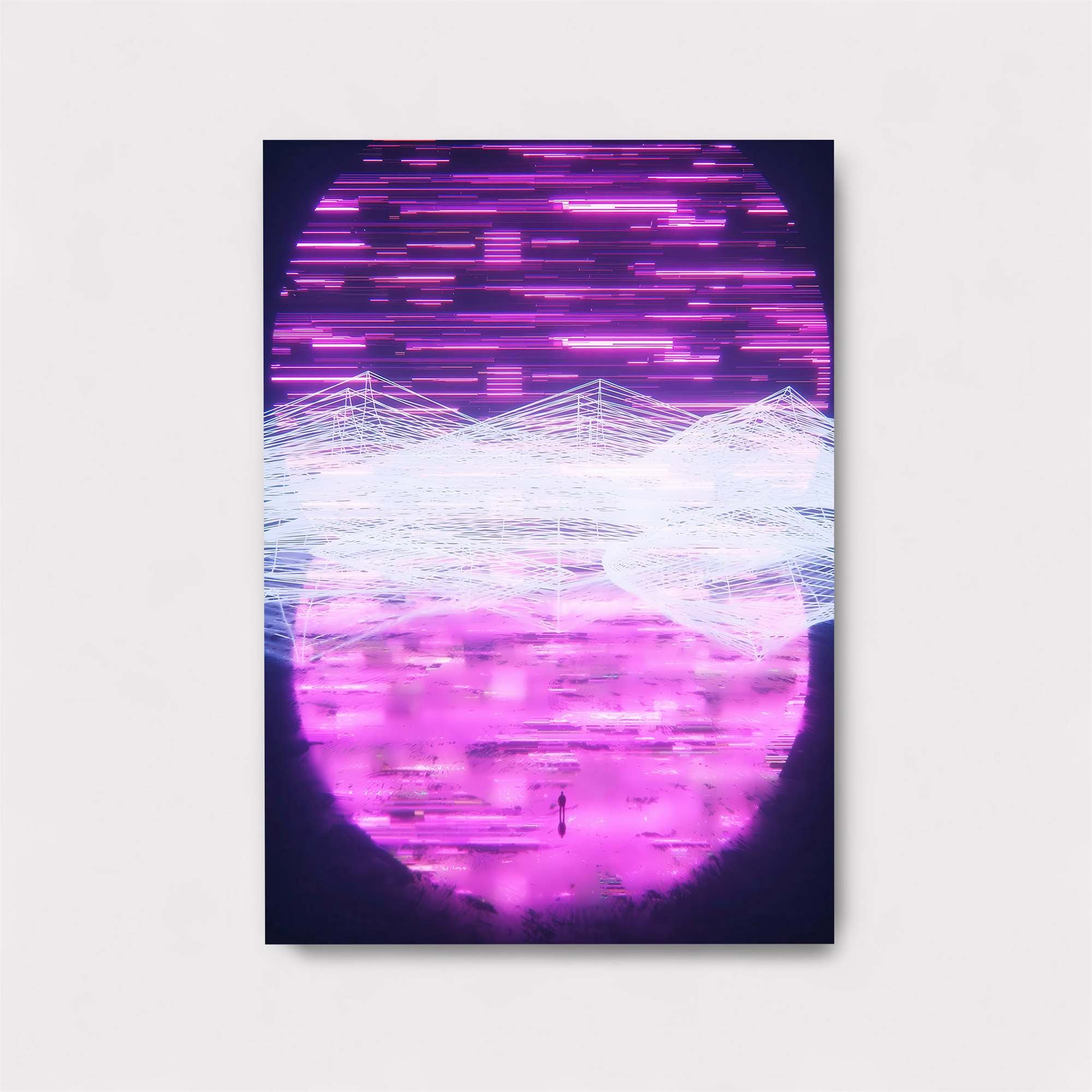 Neon Dreamscape Safe Wall Magnetic / M