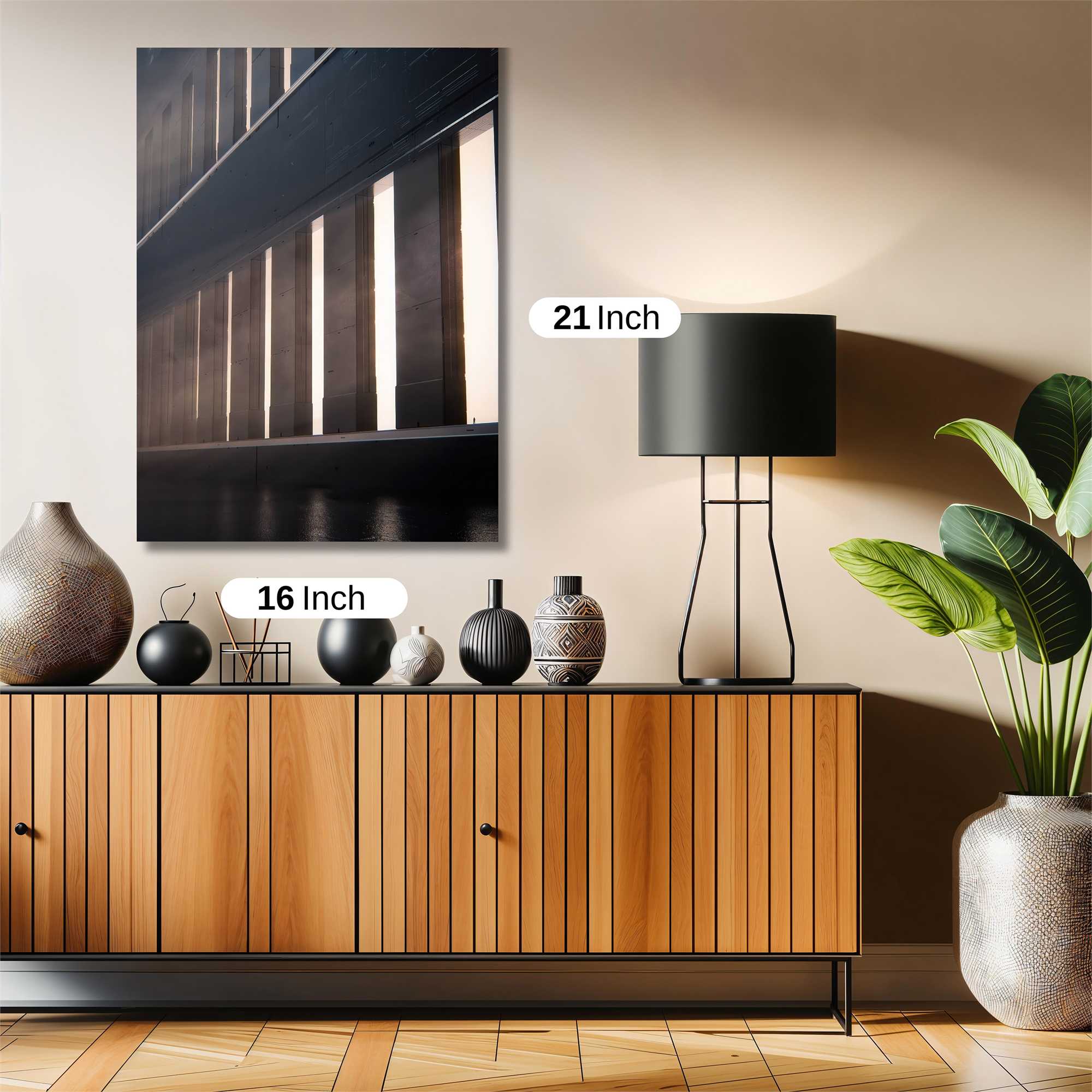 Shadowed Elegance Safe Wall Magnetic / M