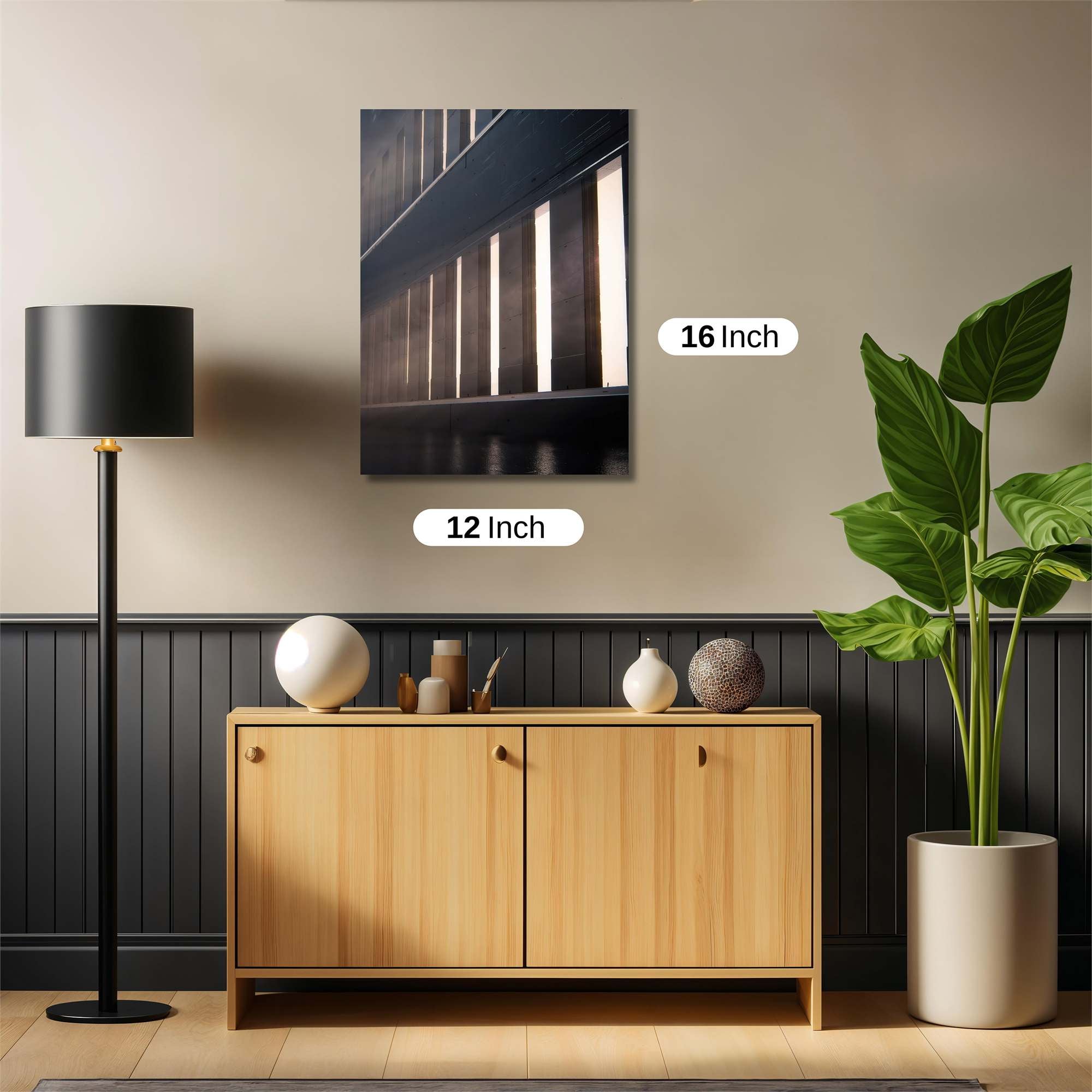 Shadowed Elegance Safe Wall Magnetic / M