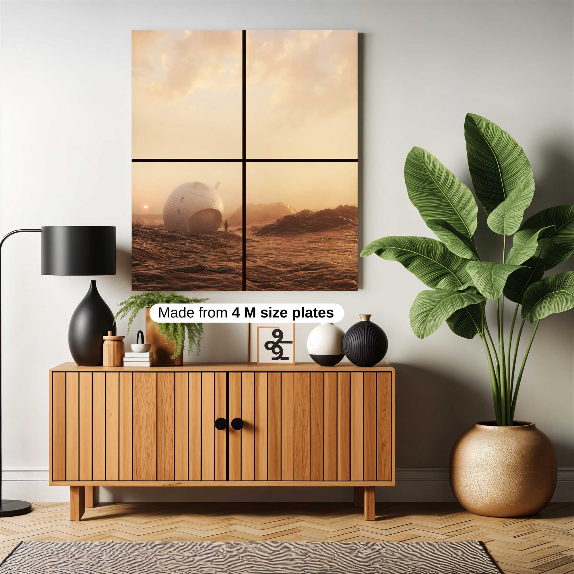 Stranded Dreamscape Safe Wall Magnetic / M