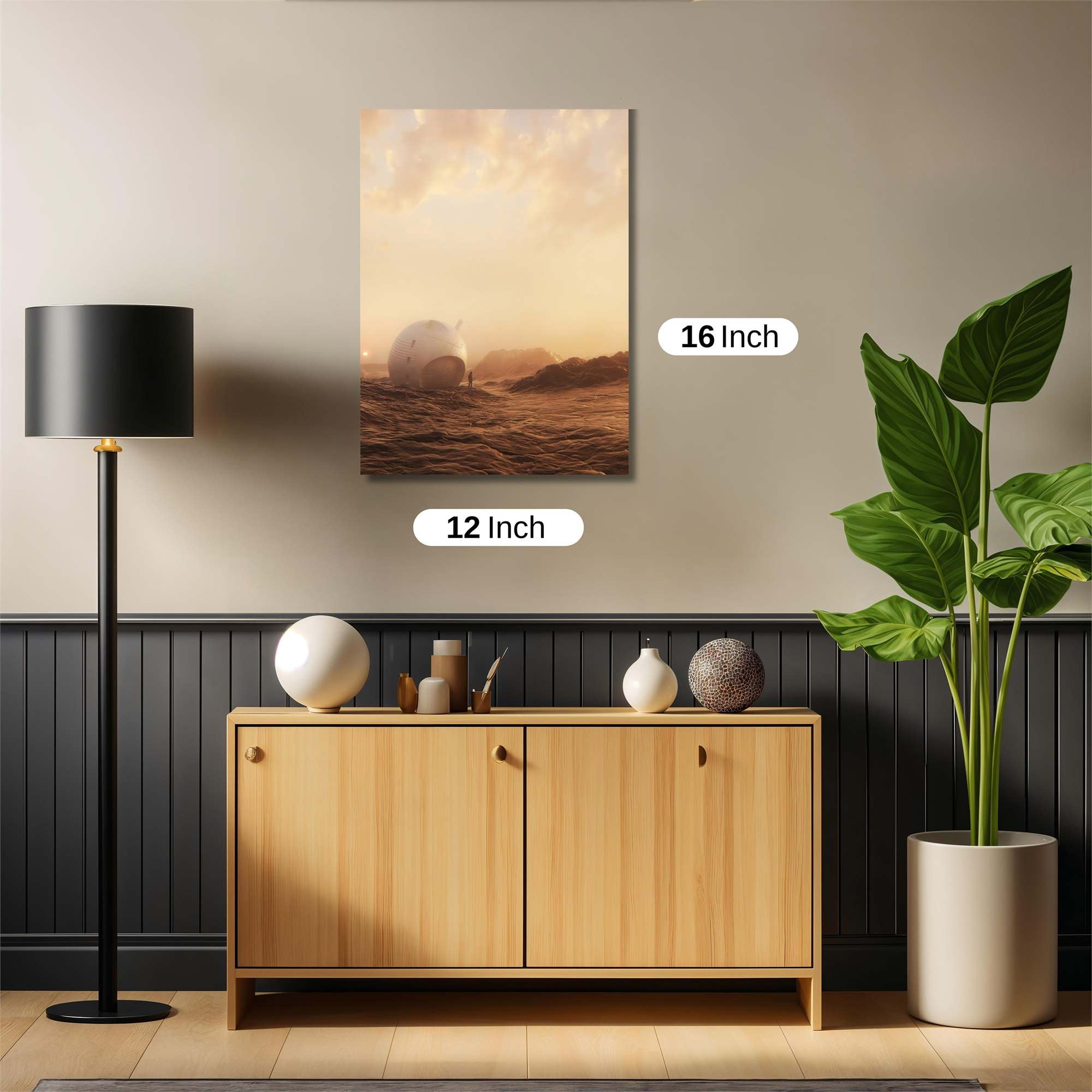 Stranded Dreamscape Safe Wall Magnetic / M