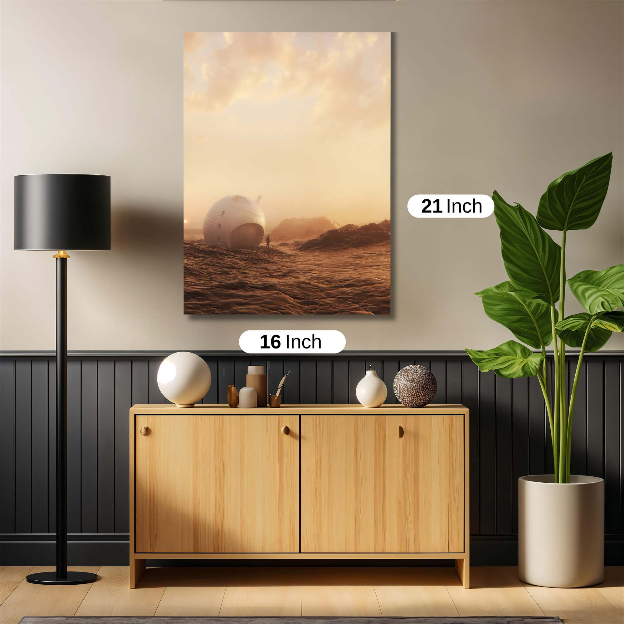 Stranded Dreamscape Safe Wall Magnetic / M